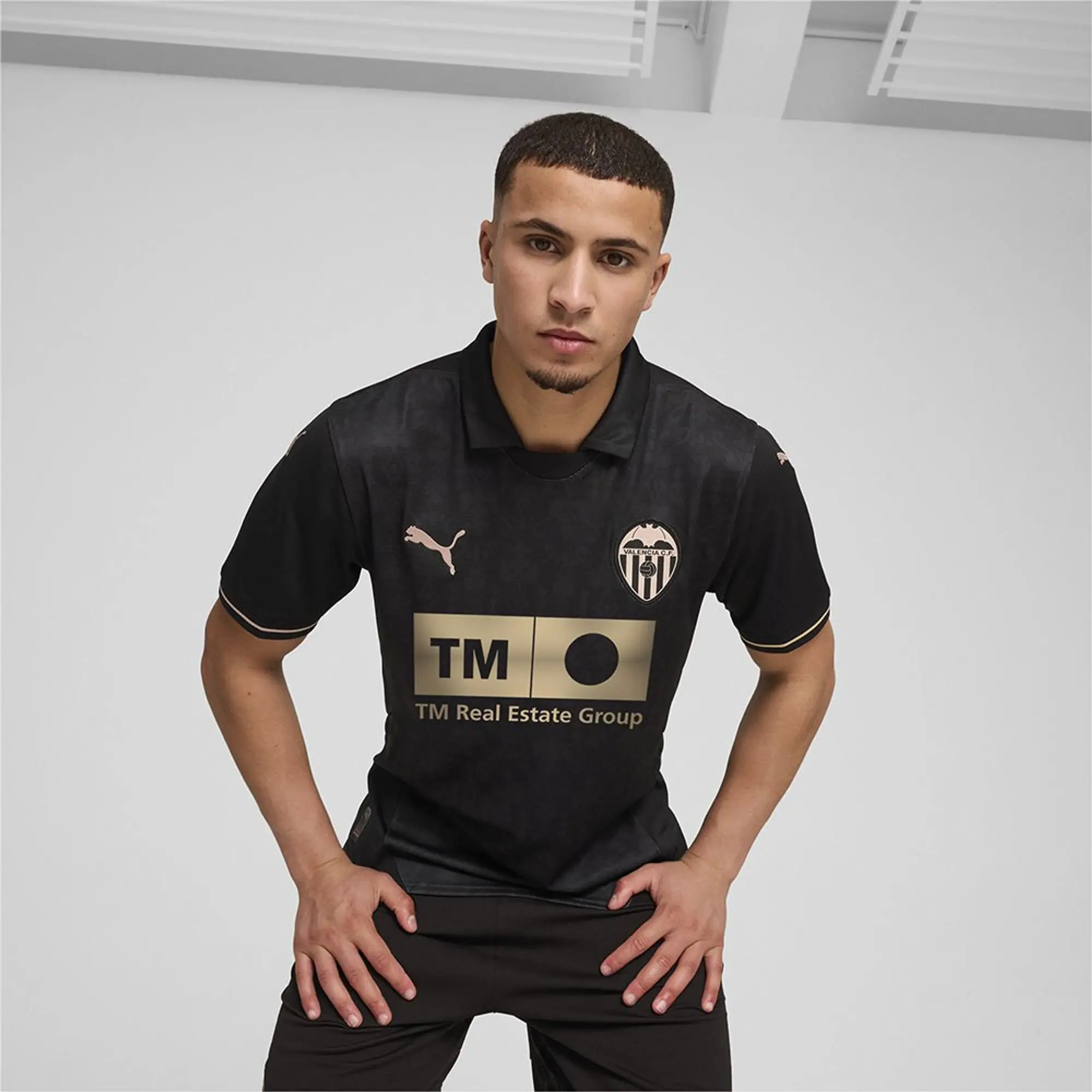 Puma Valencia Cf Away Short Sleeve T-shirt  XL -