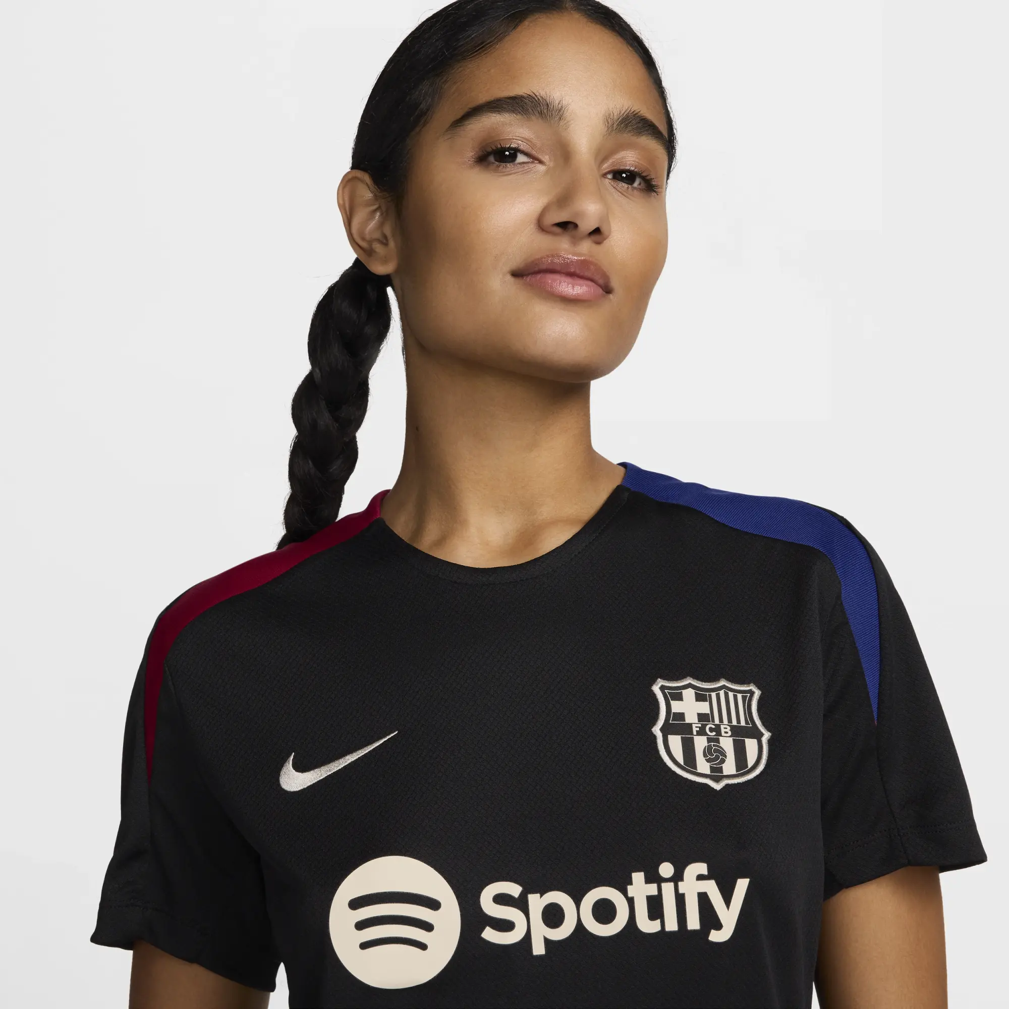 Barcelona Nike Strike Training Top - Black - Womens