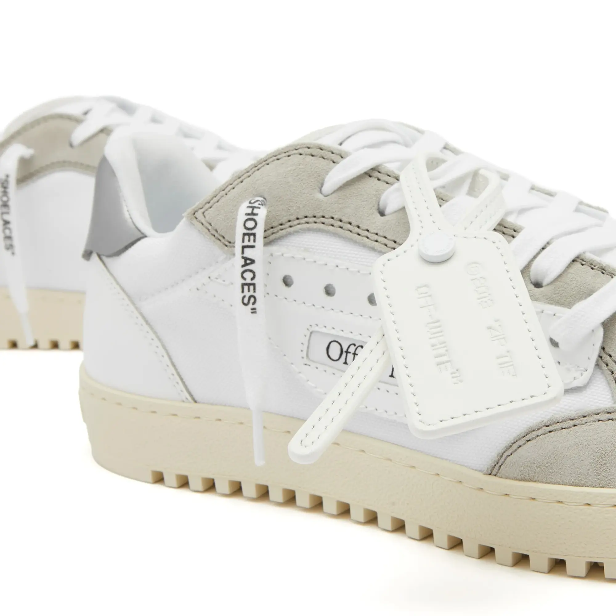 Off-White Men's 5.0 Suede Sneaker Grey