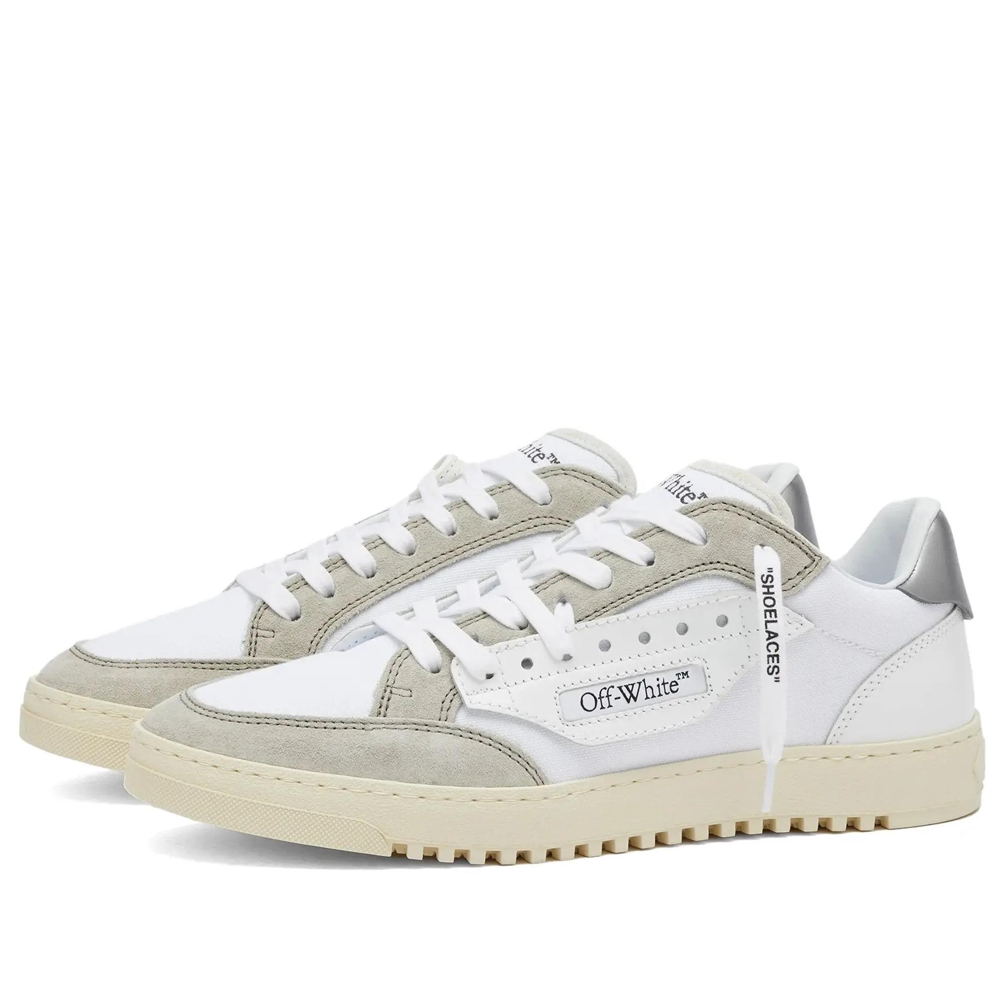 Off-White Men's 5.0 Suede Sneaker Grey