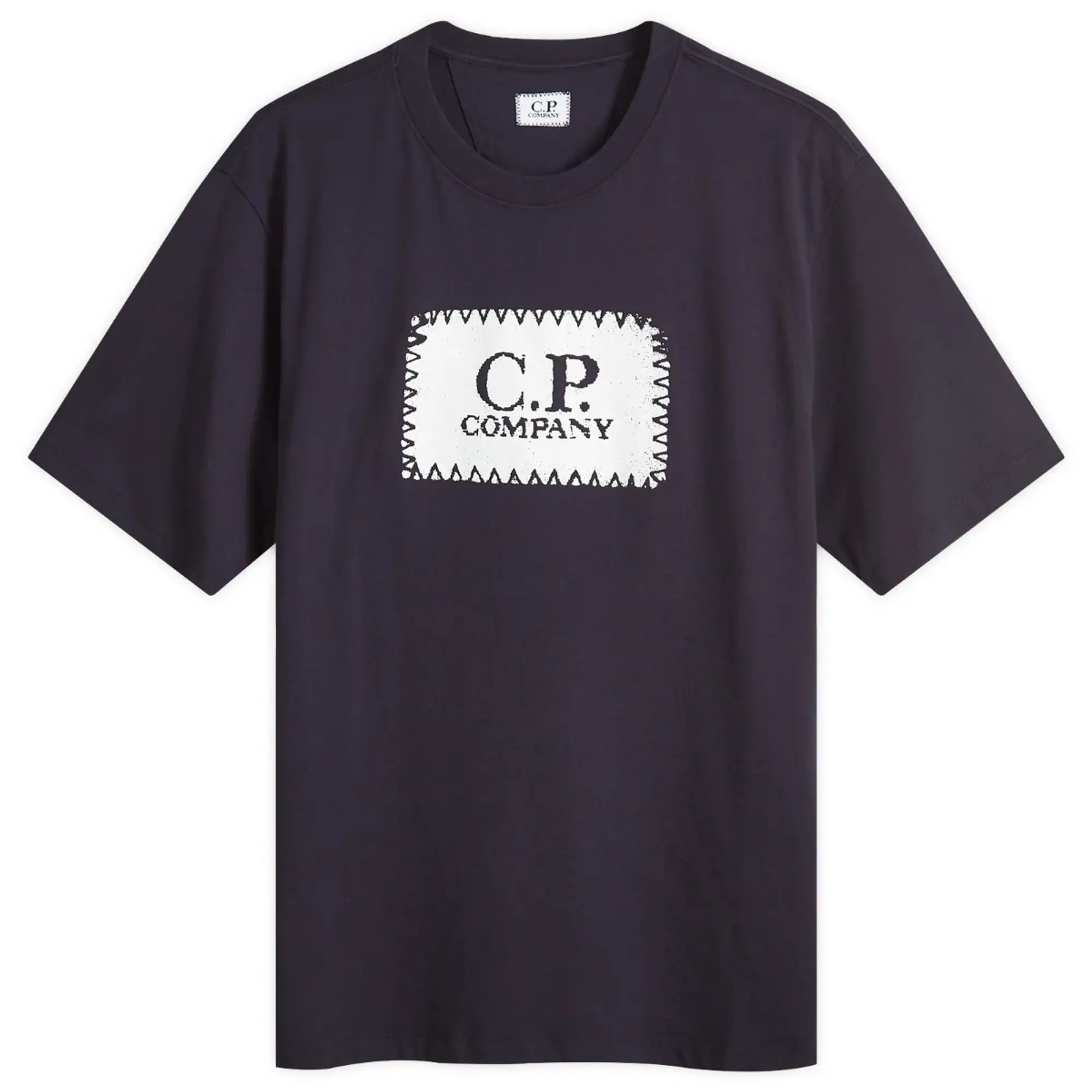 C.P. Company 30/1 Jersey Label Style Logo T-Shirt