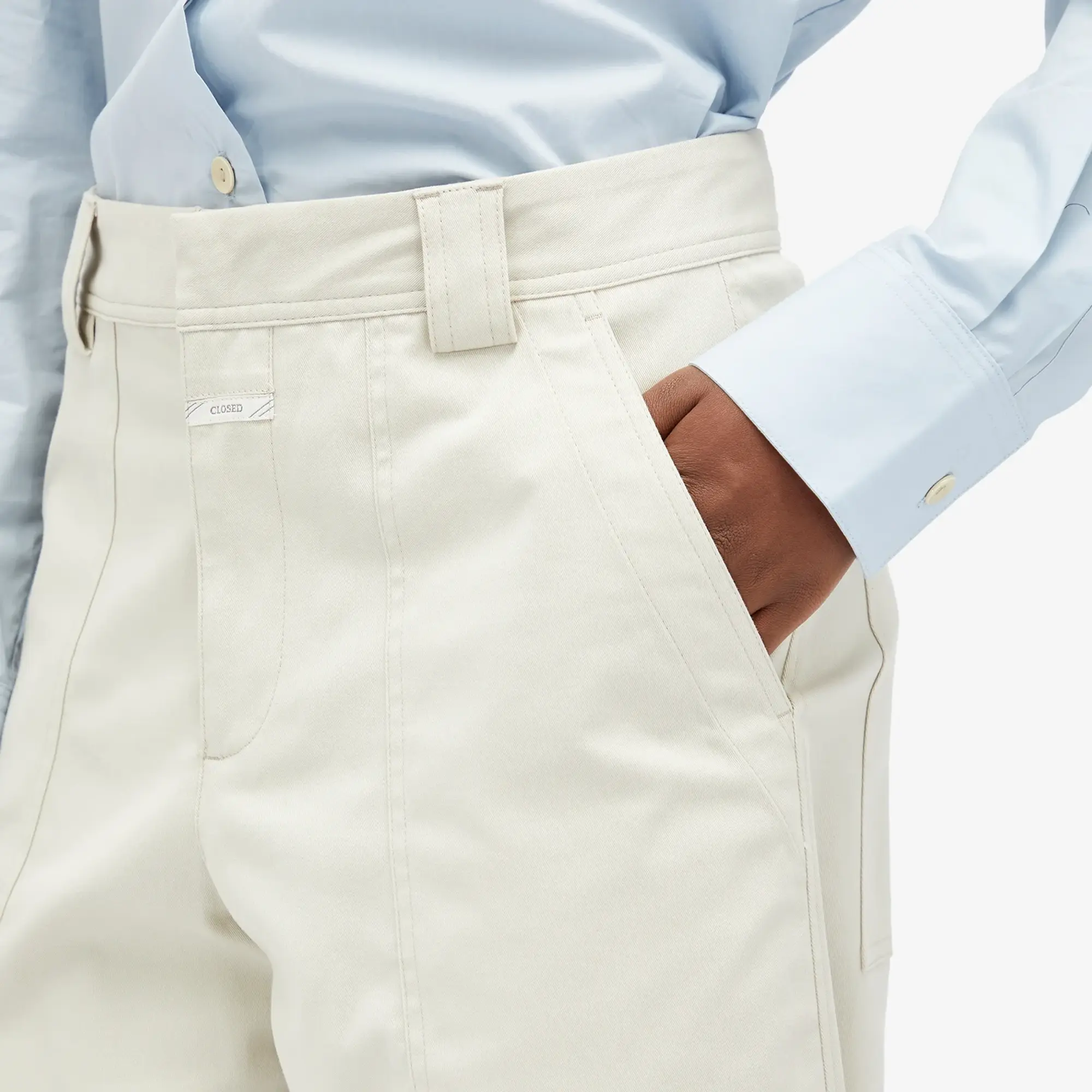 Closed Women's Tapered Trousers Neutrals
