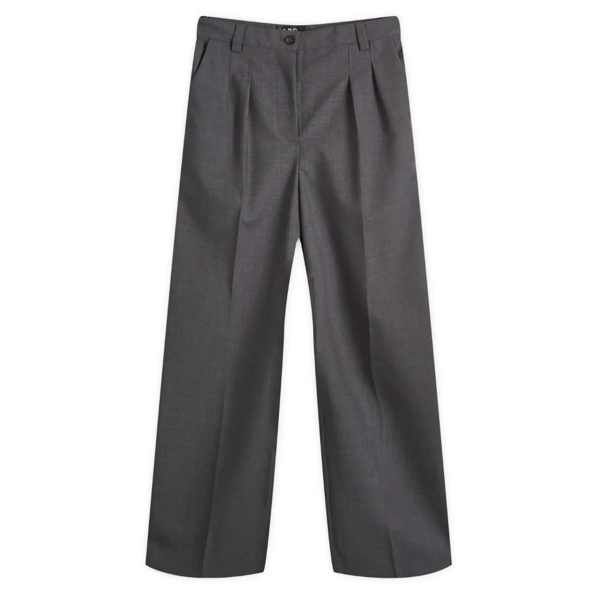 A.P.C. Women's Tressie Pleated Trousers Grey