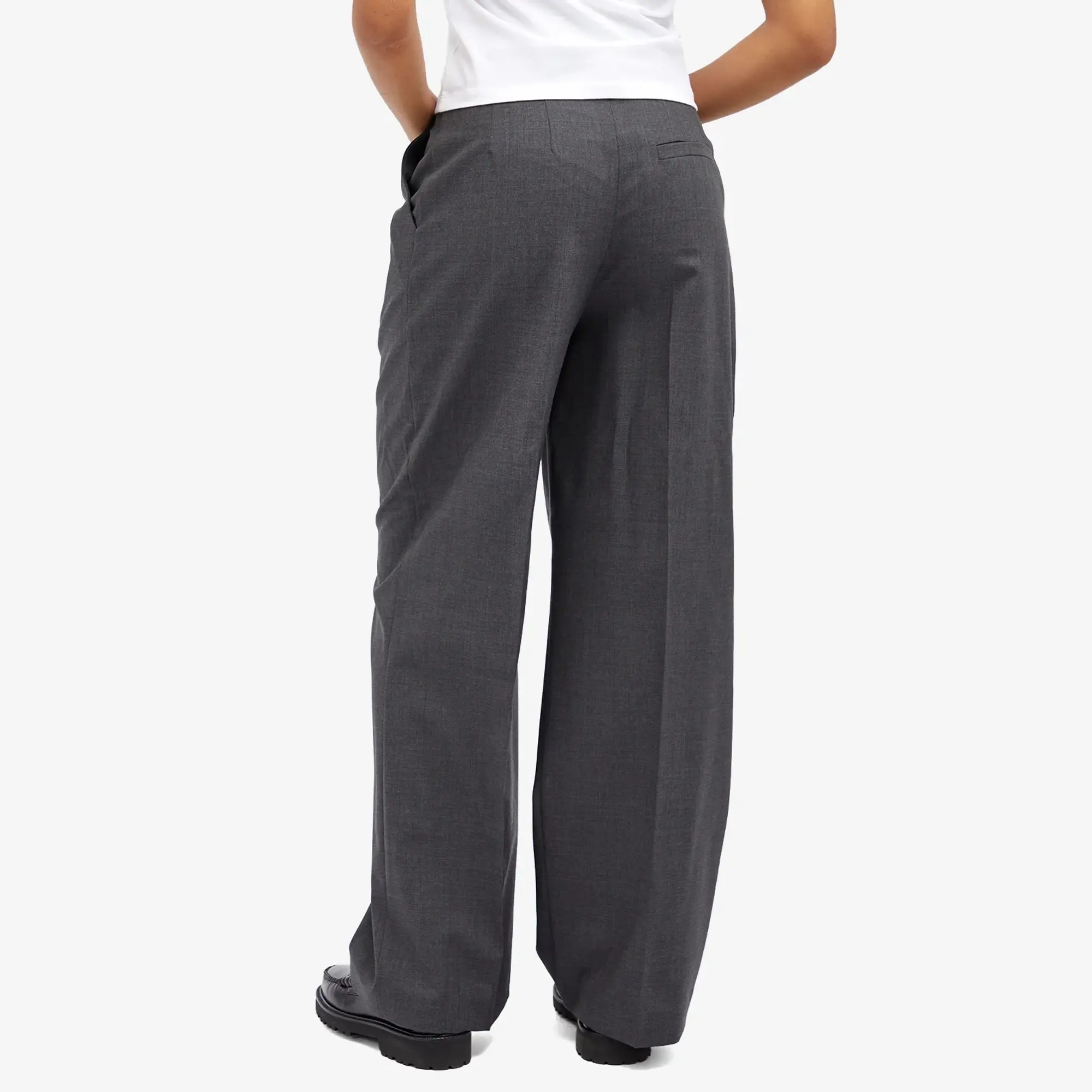 A.P.C. Women's Tressie Pleated Trousers Grey