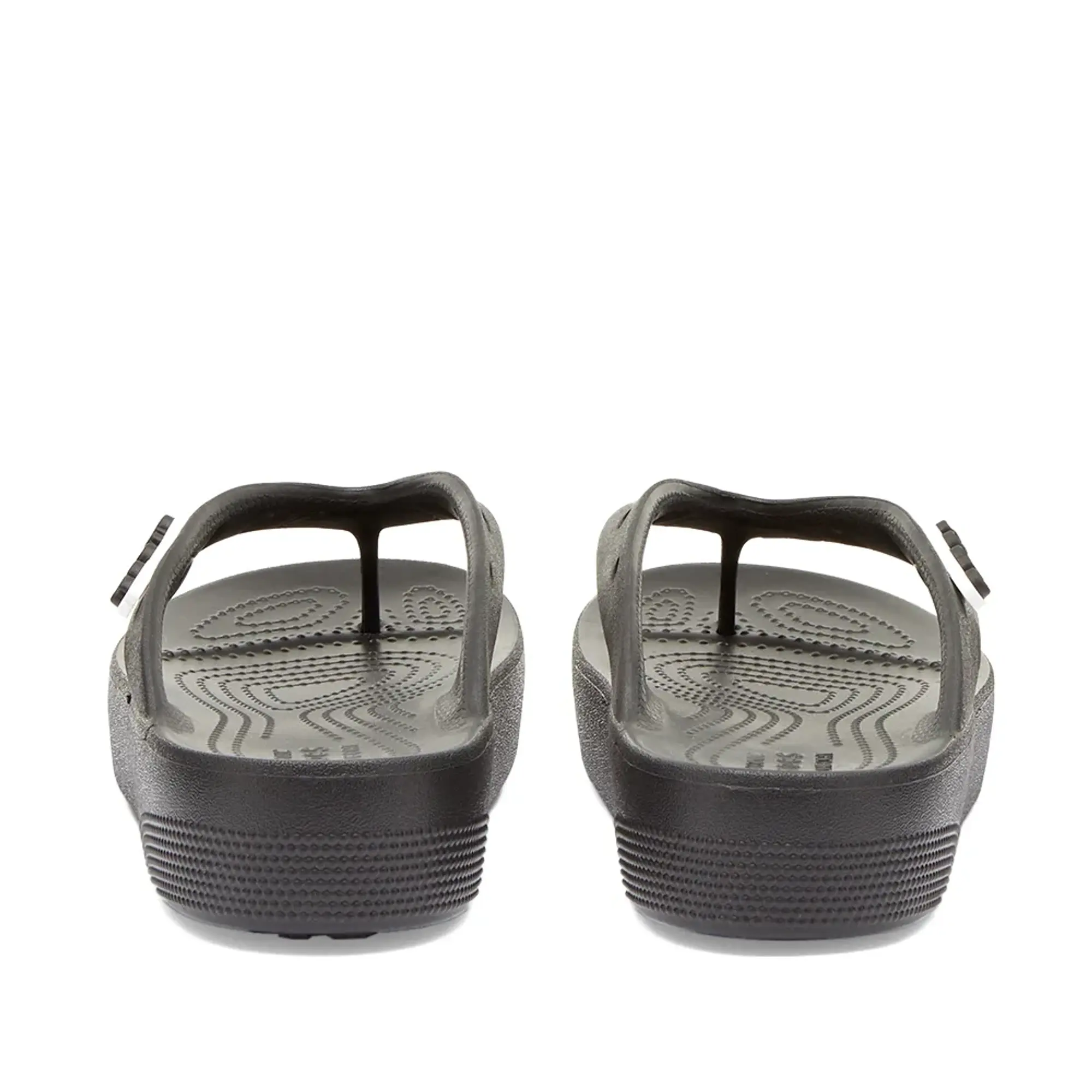 Crocs | Women | Classic Platform | Flips | Black | 9