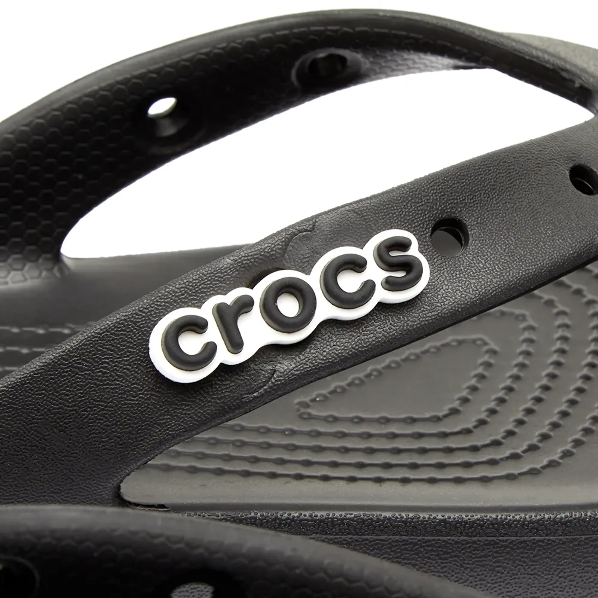 Crocs | Women | Classic Platform | Flips | Black | 9