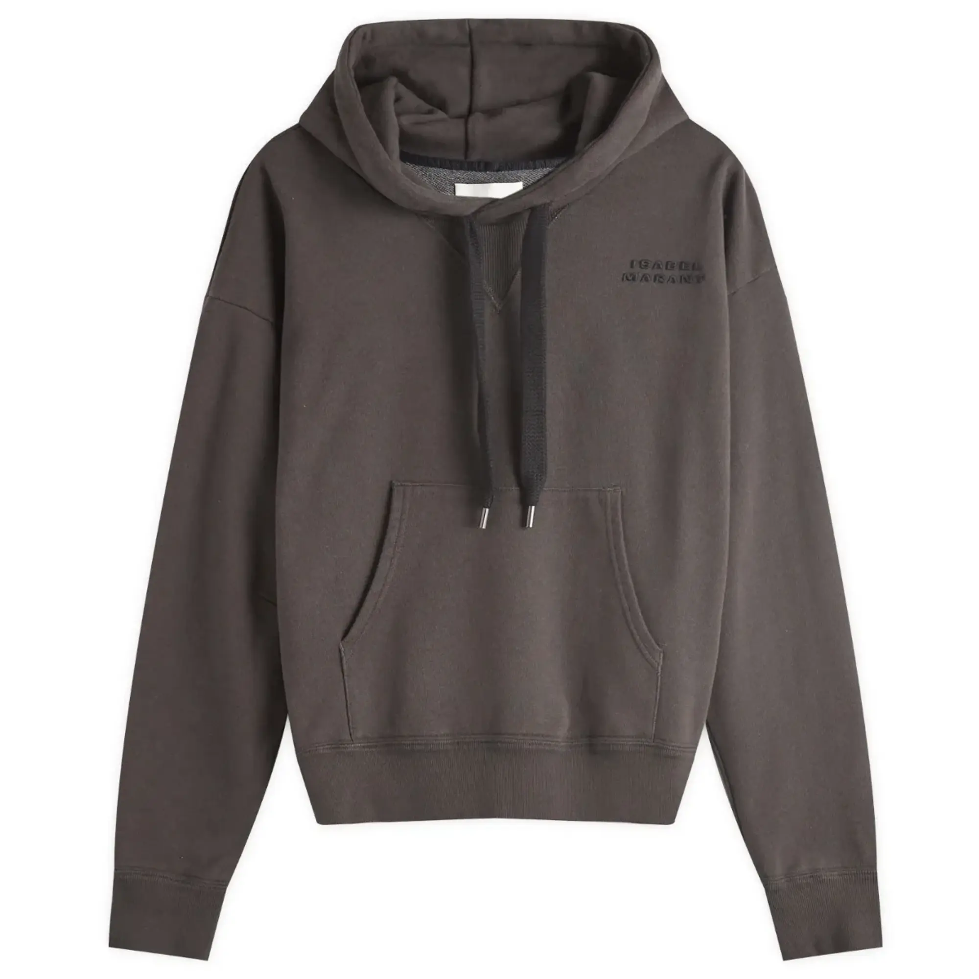 Isabel Marant Women's Sylla Logo Hoodie Faded Black
