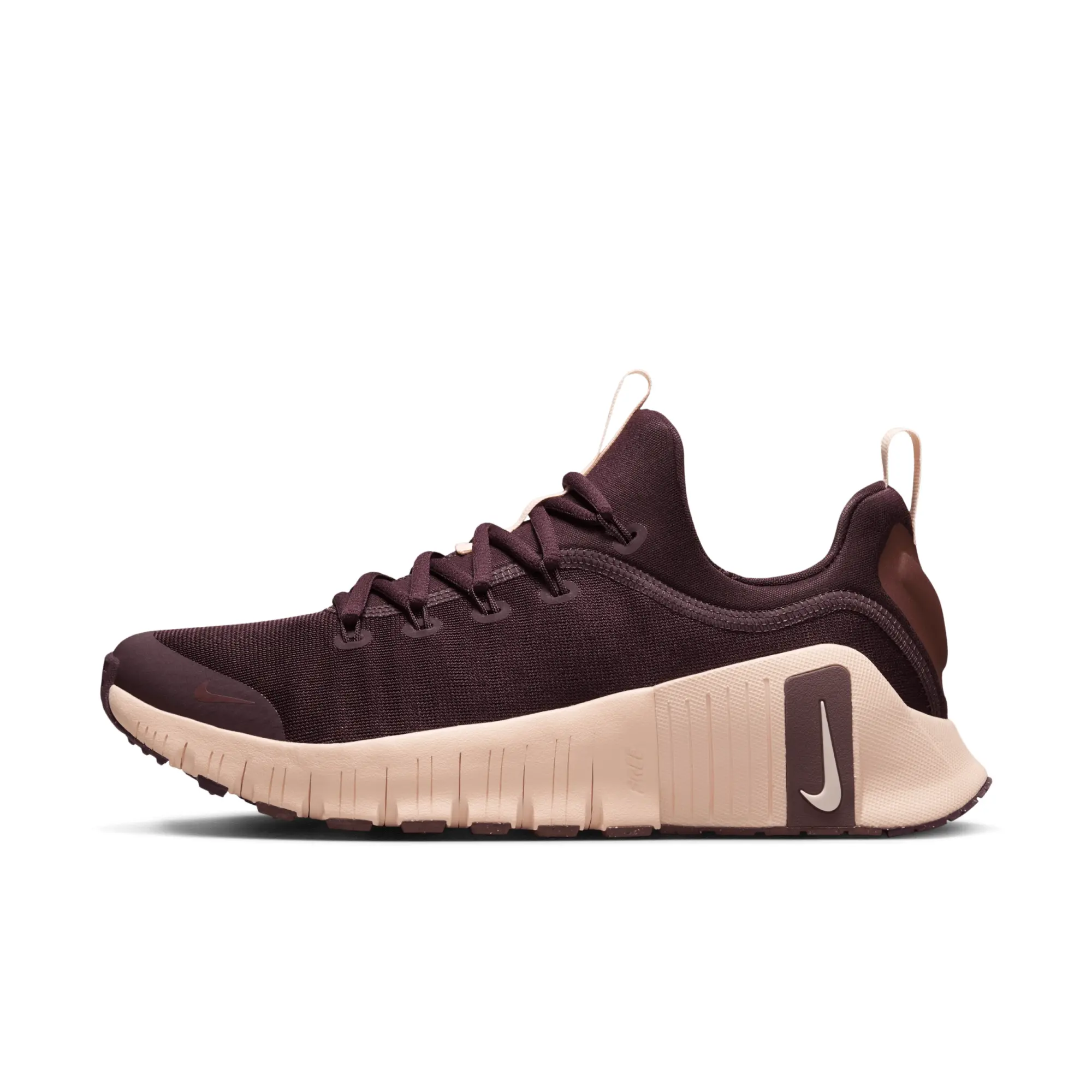 Nike Training Free Metcon 6 Trainers In Burgundy-Purple