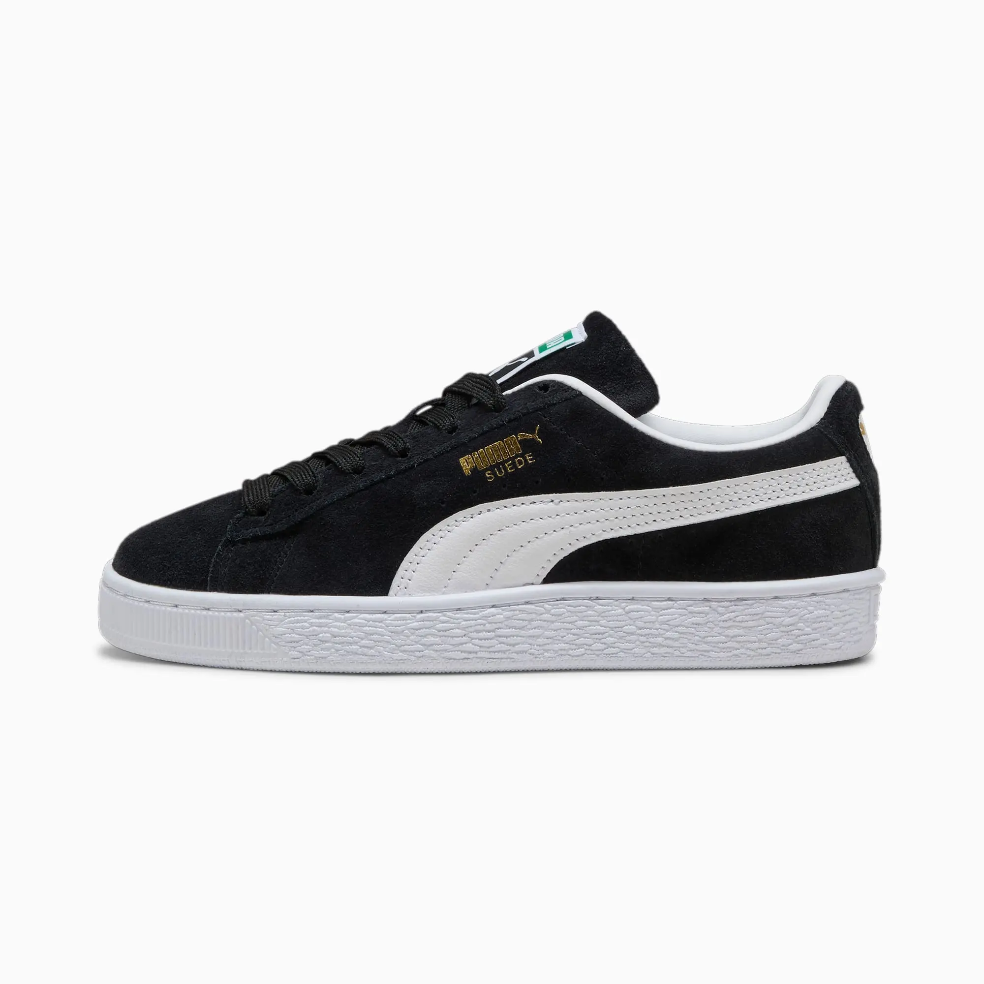 PUMA Suede Classic Sneakers Youth, Black/White