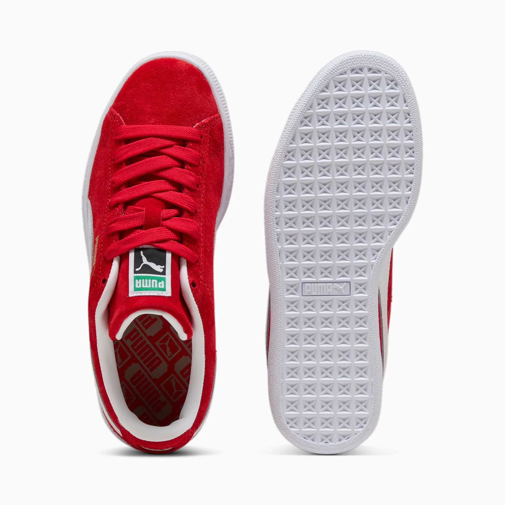 PUMA Suede Classic Sneakers Youth, For All Time Red/White