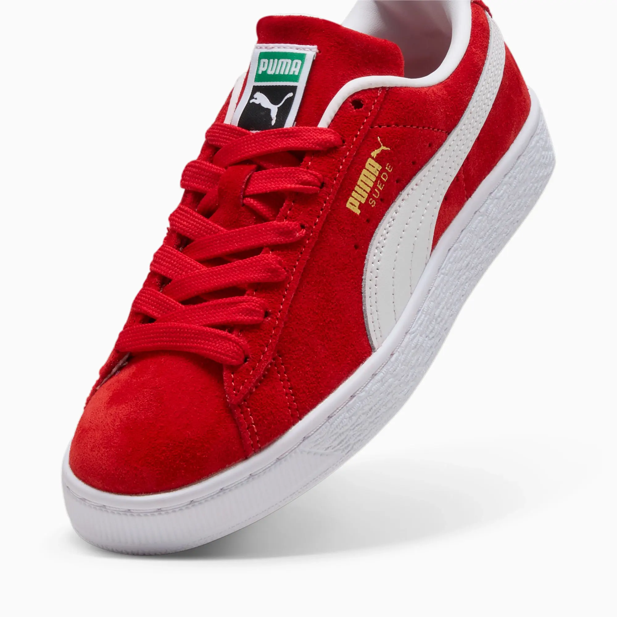 PUMA Suede Classic Sneakers Youth, For All Time Red/White