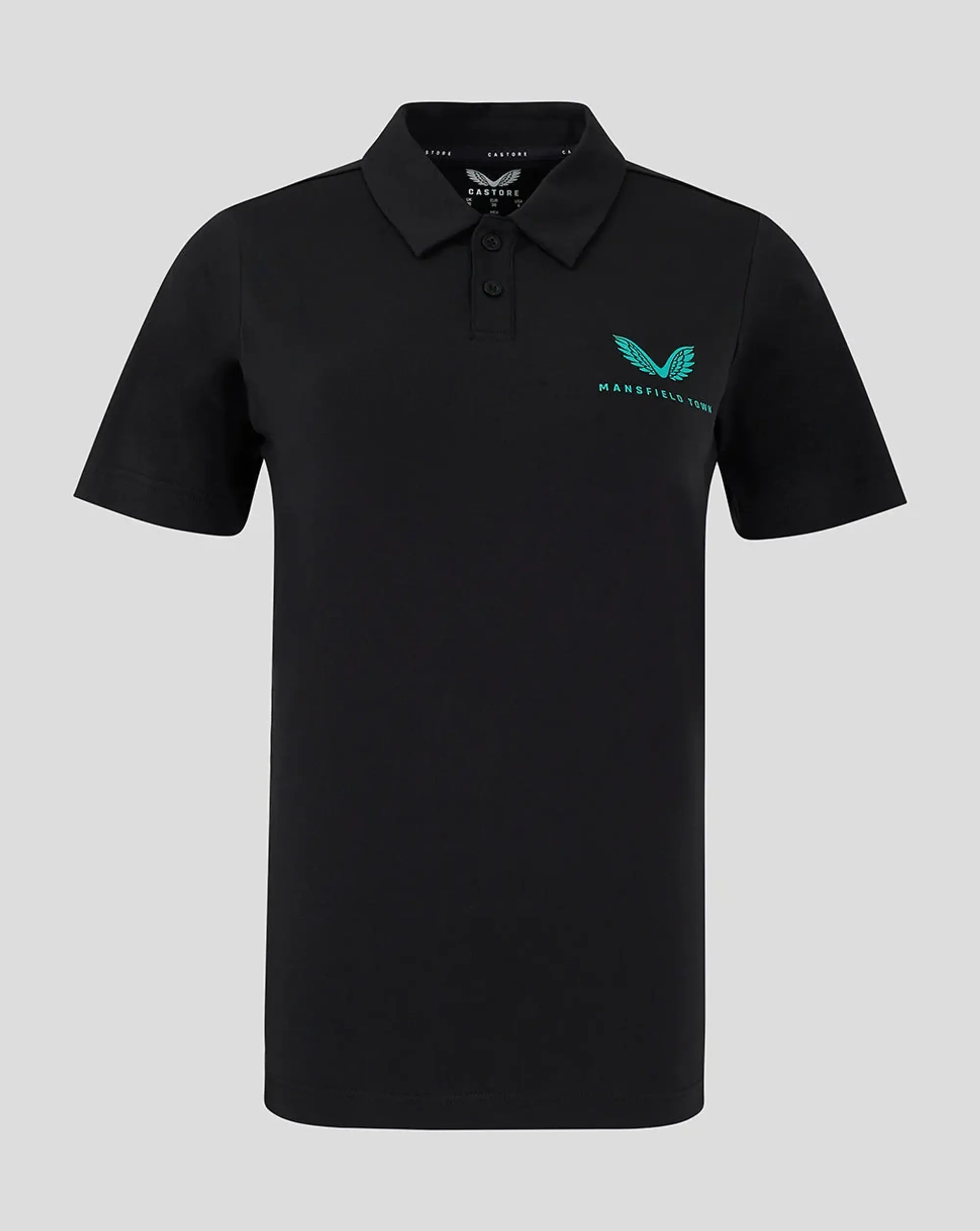 Castore Mansfield Women's 24/25 Travel Polo - Black