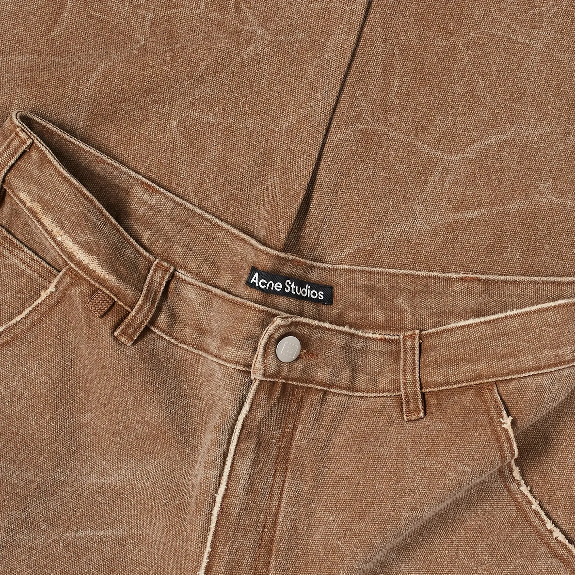 Acne Studios PATCH CANVAS TROUSERS PANT