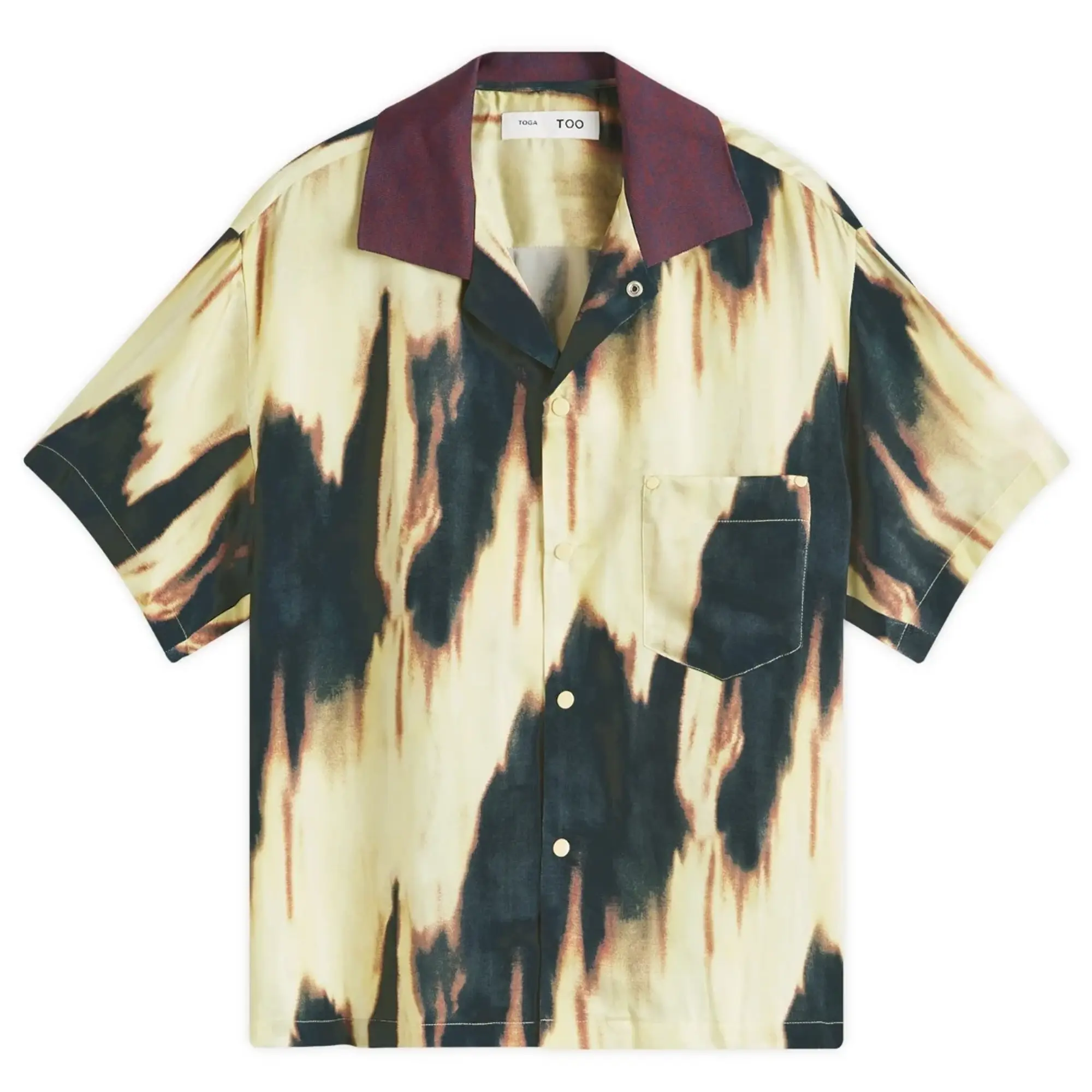 TOGA Women's Archives Inner print shirt Yellow