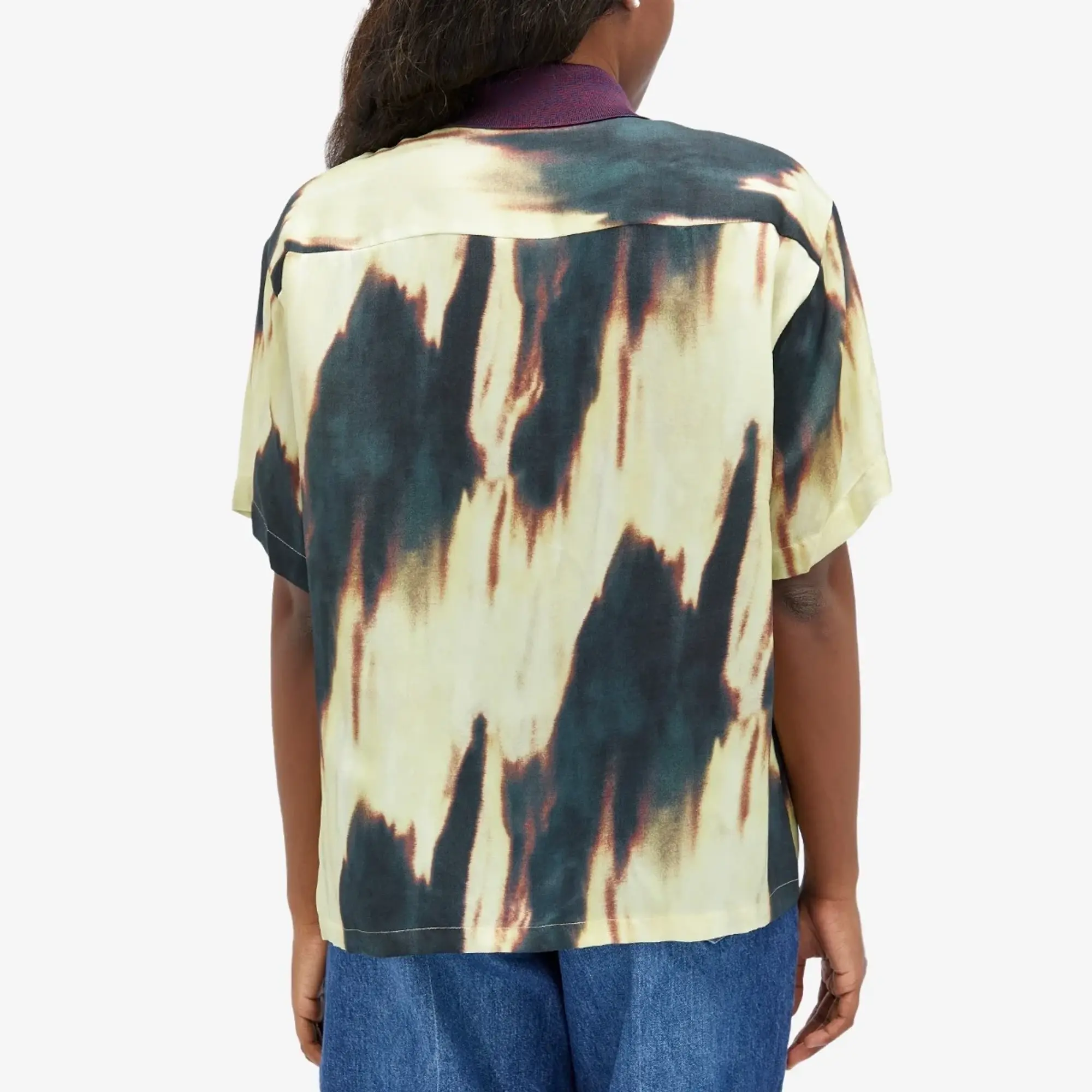 TOGA Women's Archives Inner print shirt Yellow