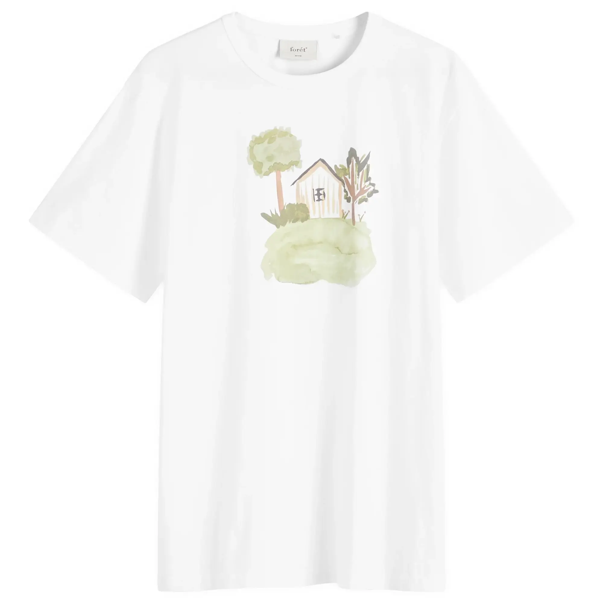 Foret Men's Island T-Shirt White