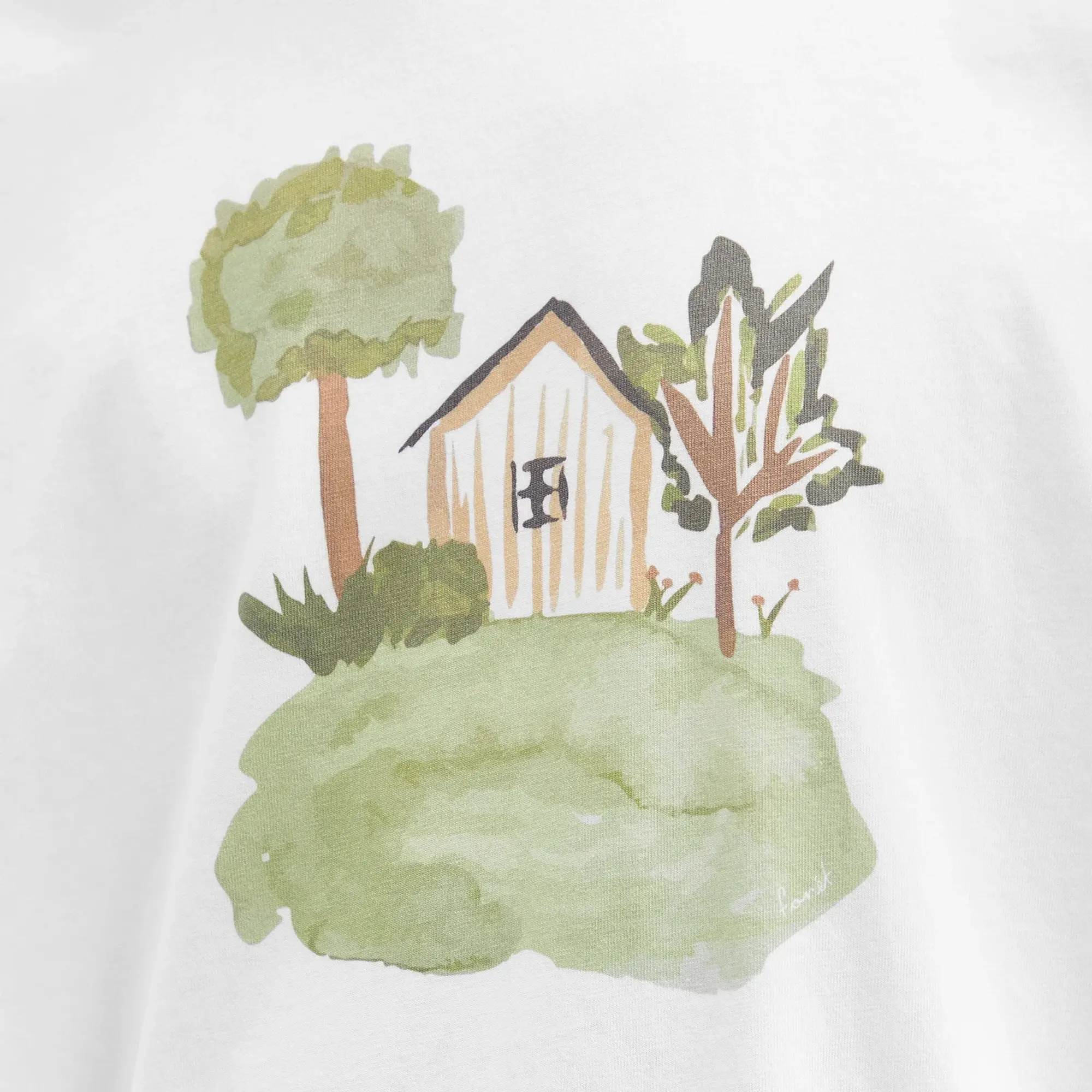 Foret Men's Island T-Shirt White