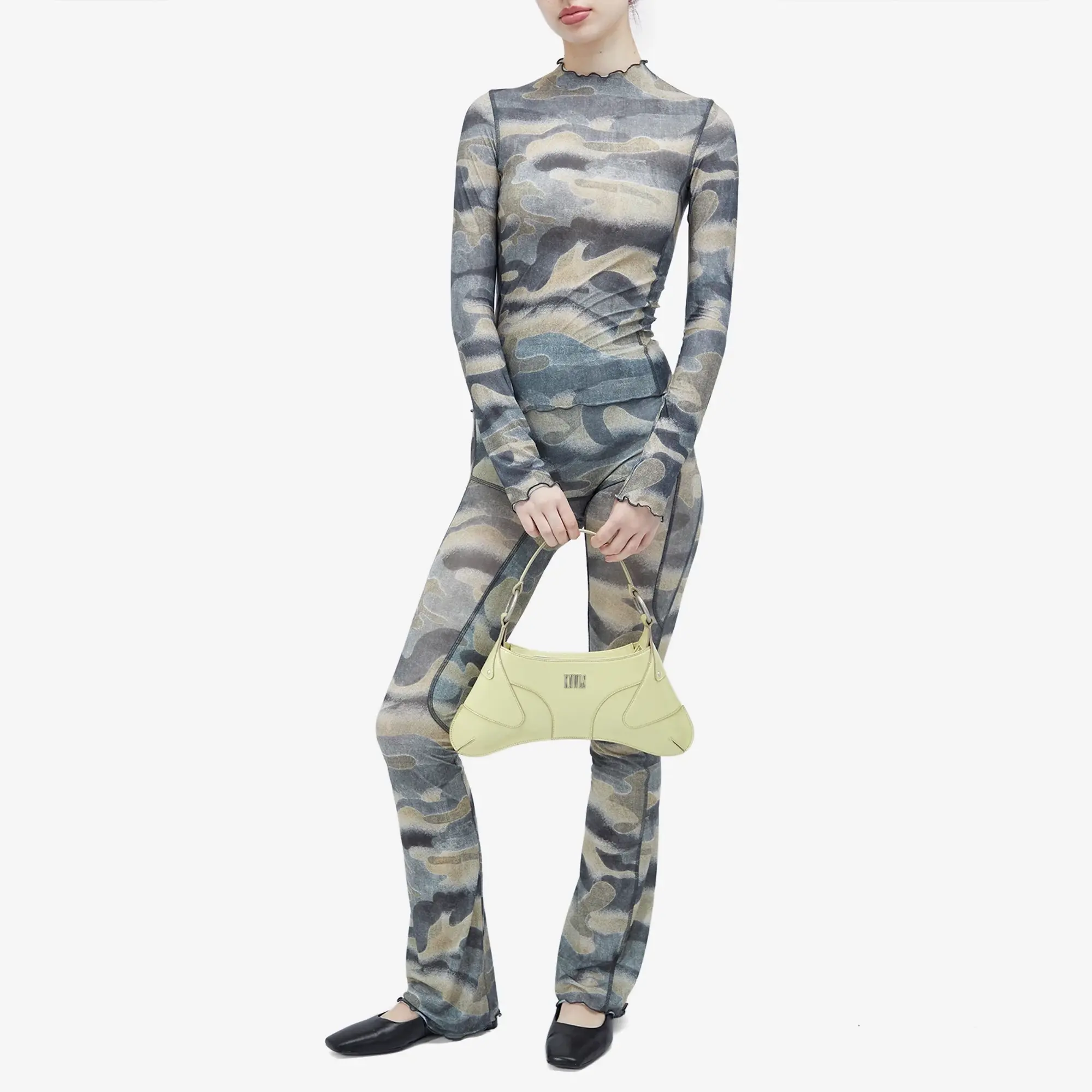 KNWLS Women's Halcyon Leggings in Camo Print Dark Camo