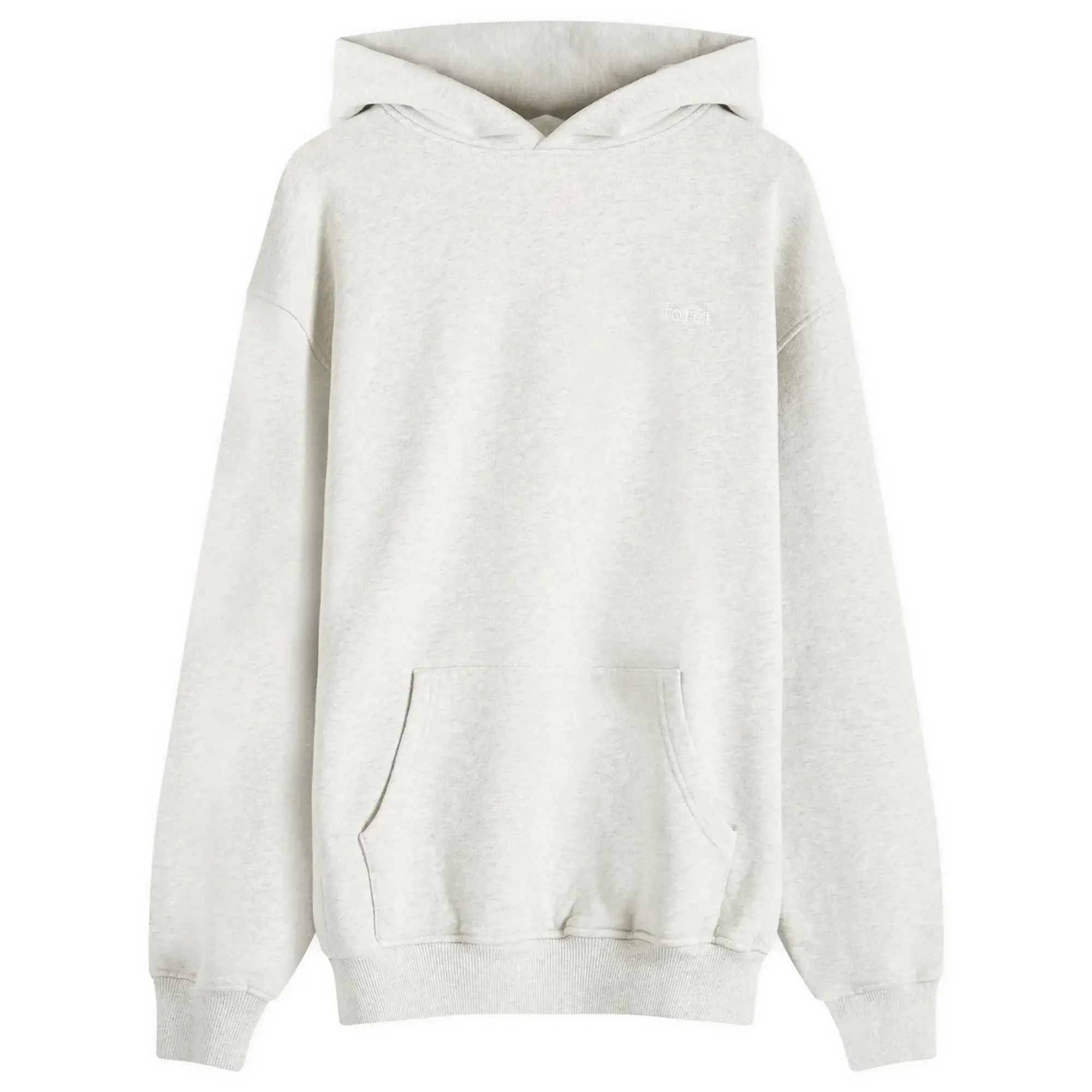 Foret Men's Noon Hoodie Snow Melange