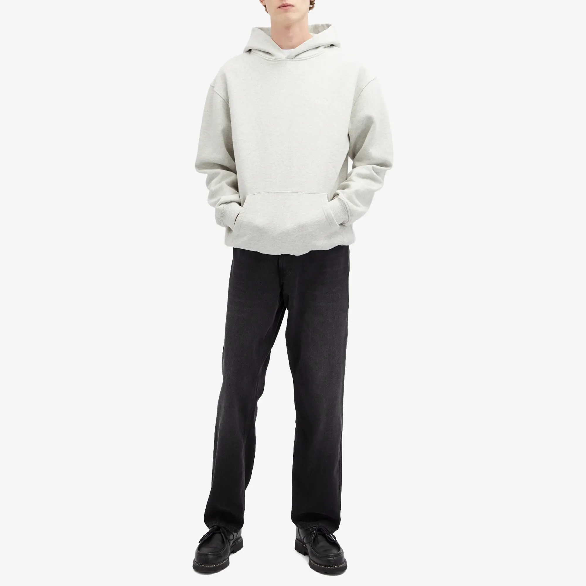 Foret Men's Noon Hoodie Snow Melange