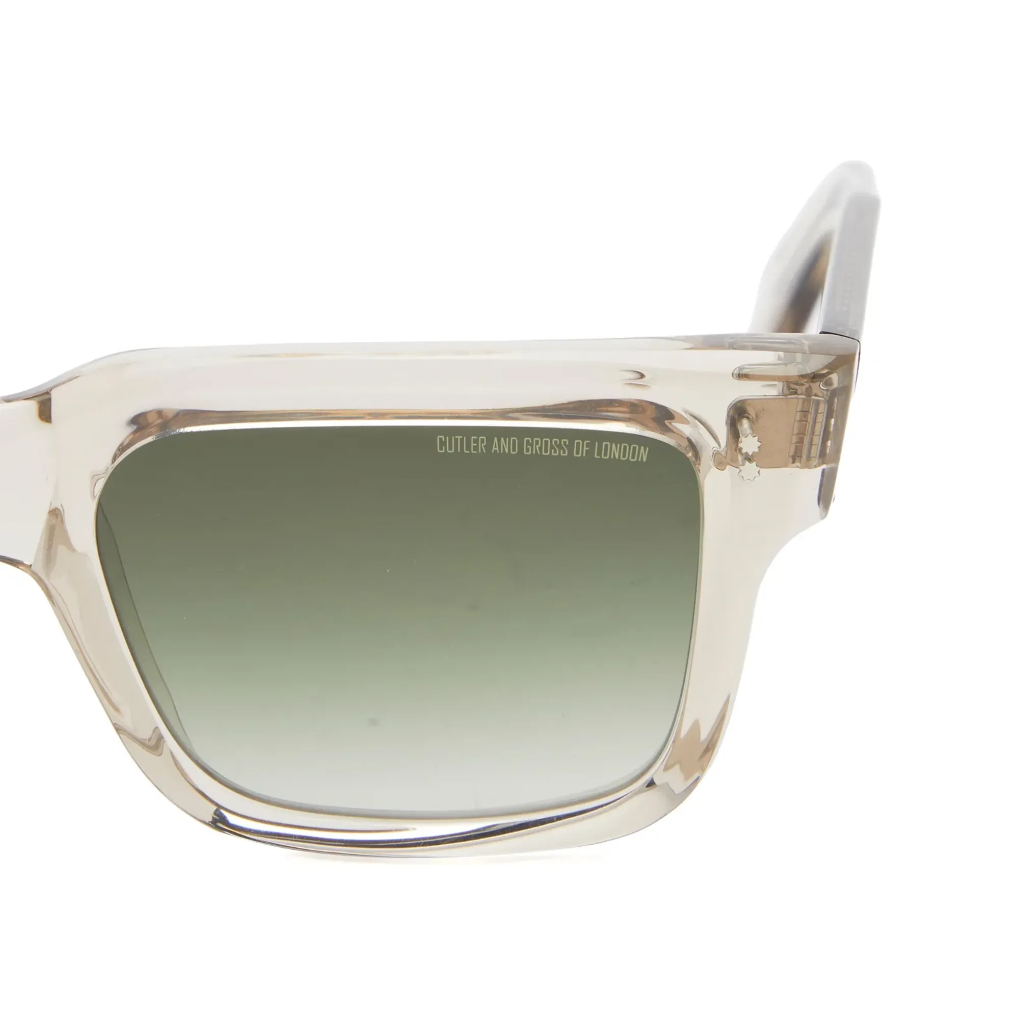 Cutler and Gross 1403 Sunglasses Sand Crystal | CGSN-1403-54-03