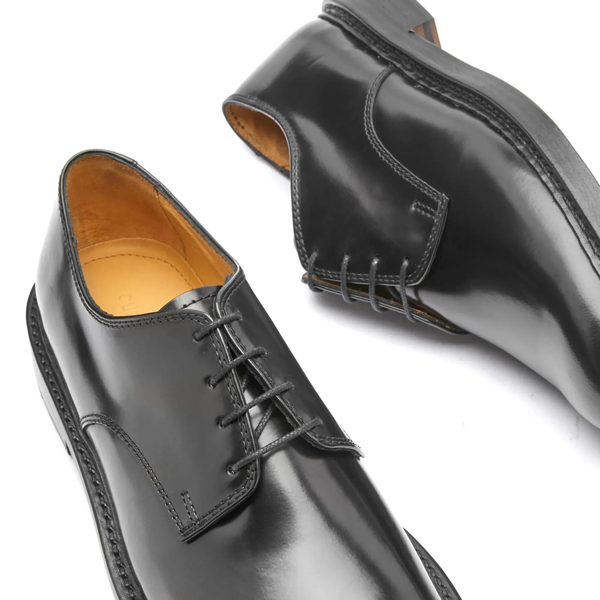 Our Legacy Men's Uniform Parade Derby Shoe Black | M1937UPBL