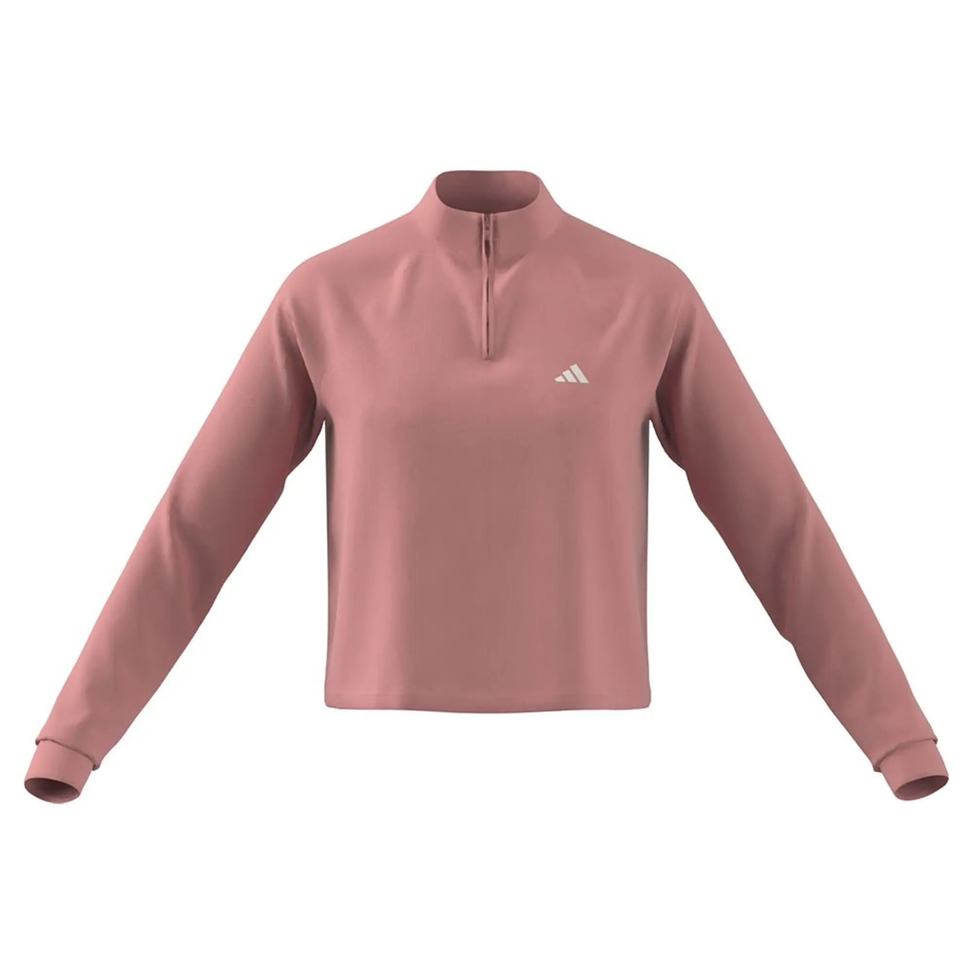 Adidas Train Essentials Minimal Branding Half Zip Sweatshirt  S Woman -
