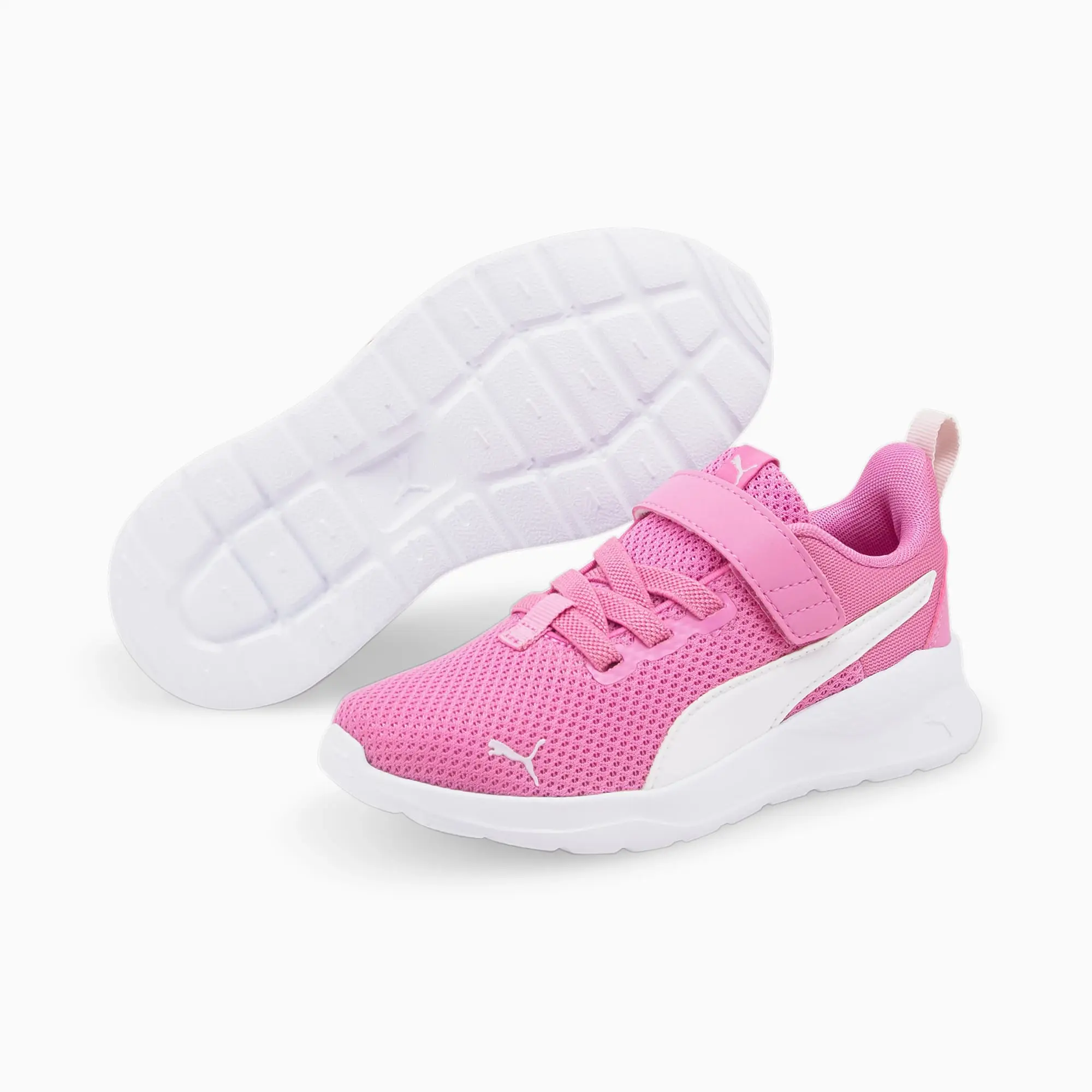 Puma Childrens Unisex Anzarun Lite Kids Pink Trainers