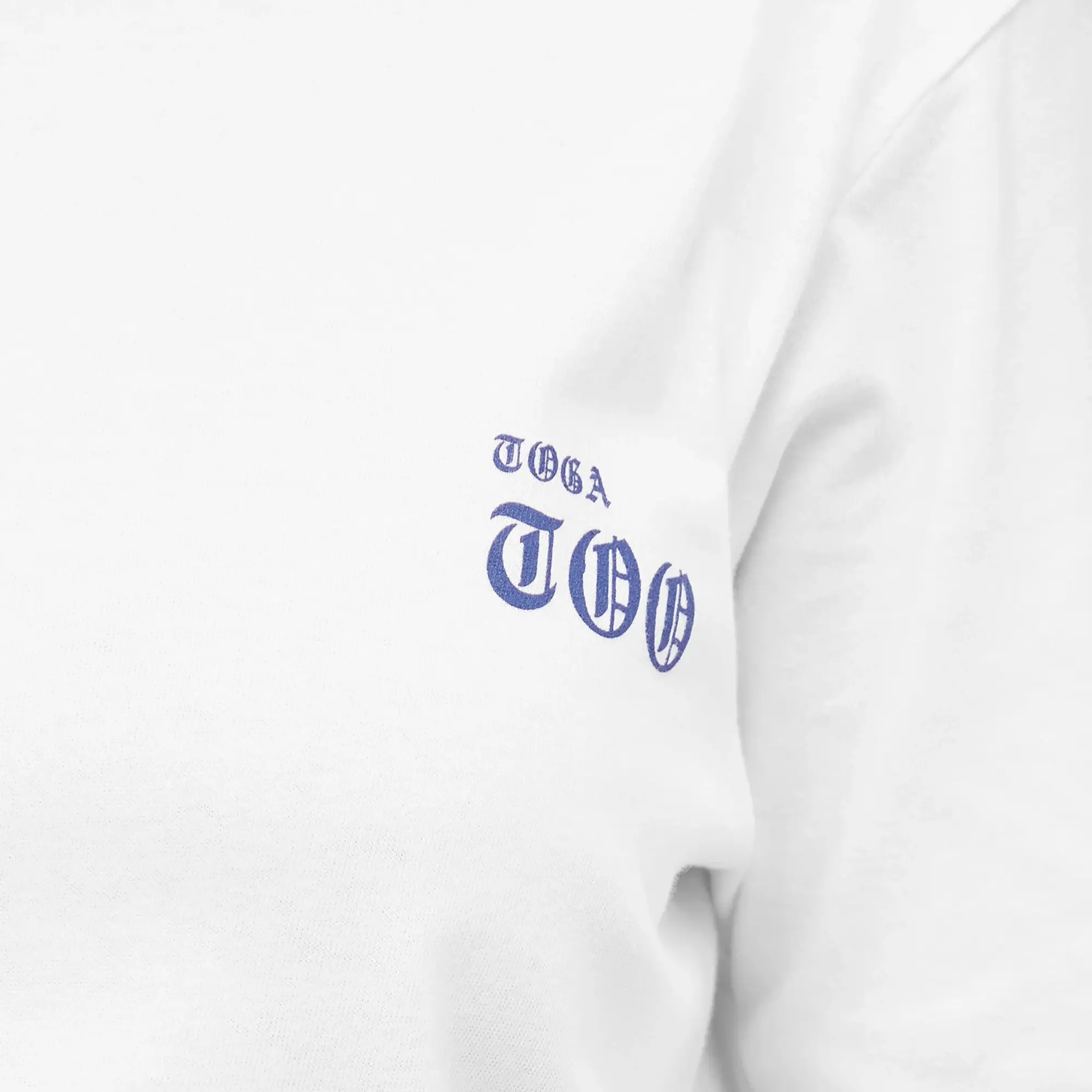 TOGA Women's Archives Print tee White