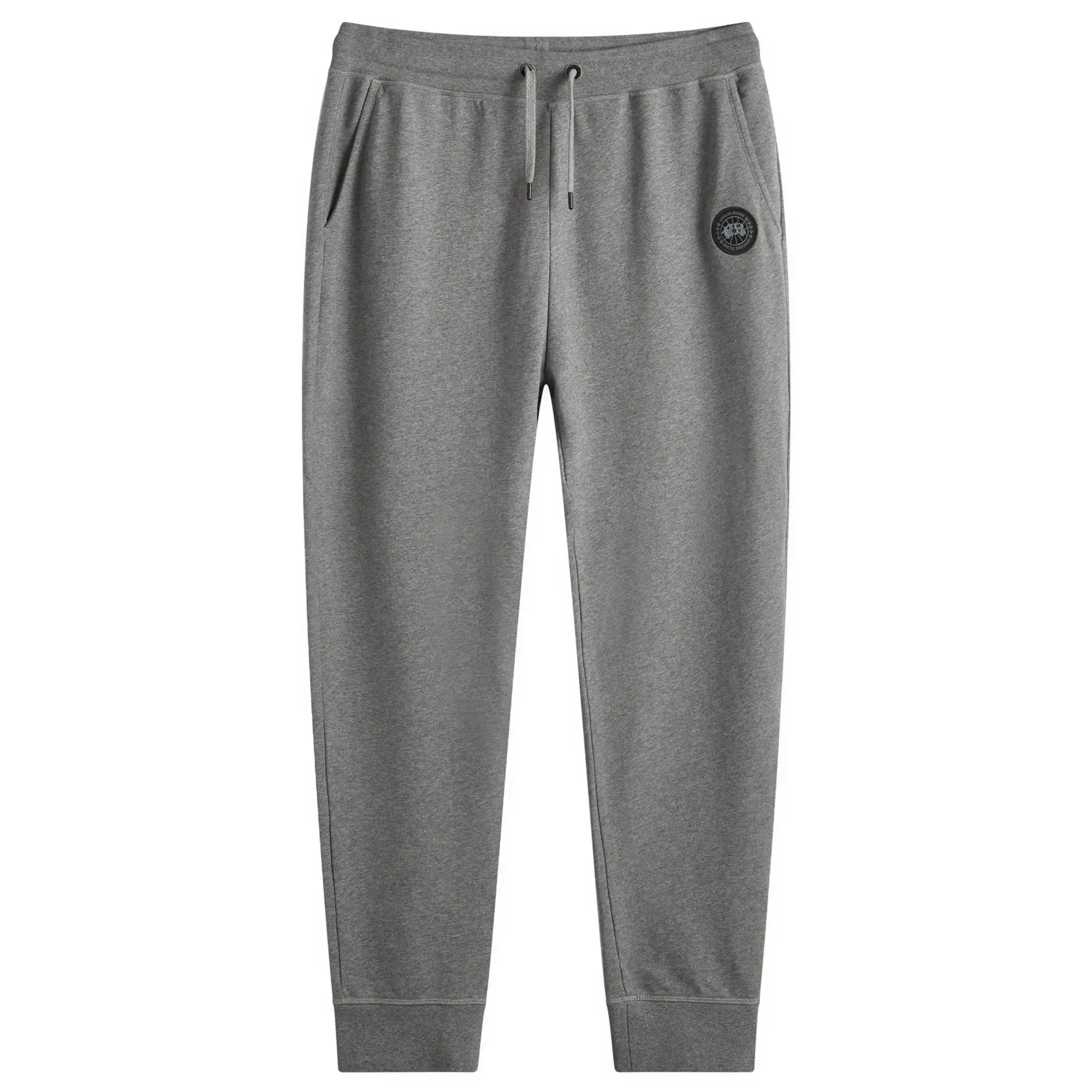 Canada Goose Men's Black Disc Huron Pants Stone Heather