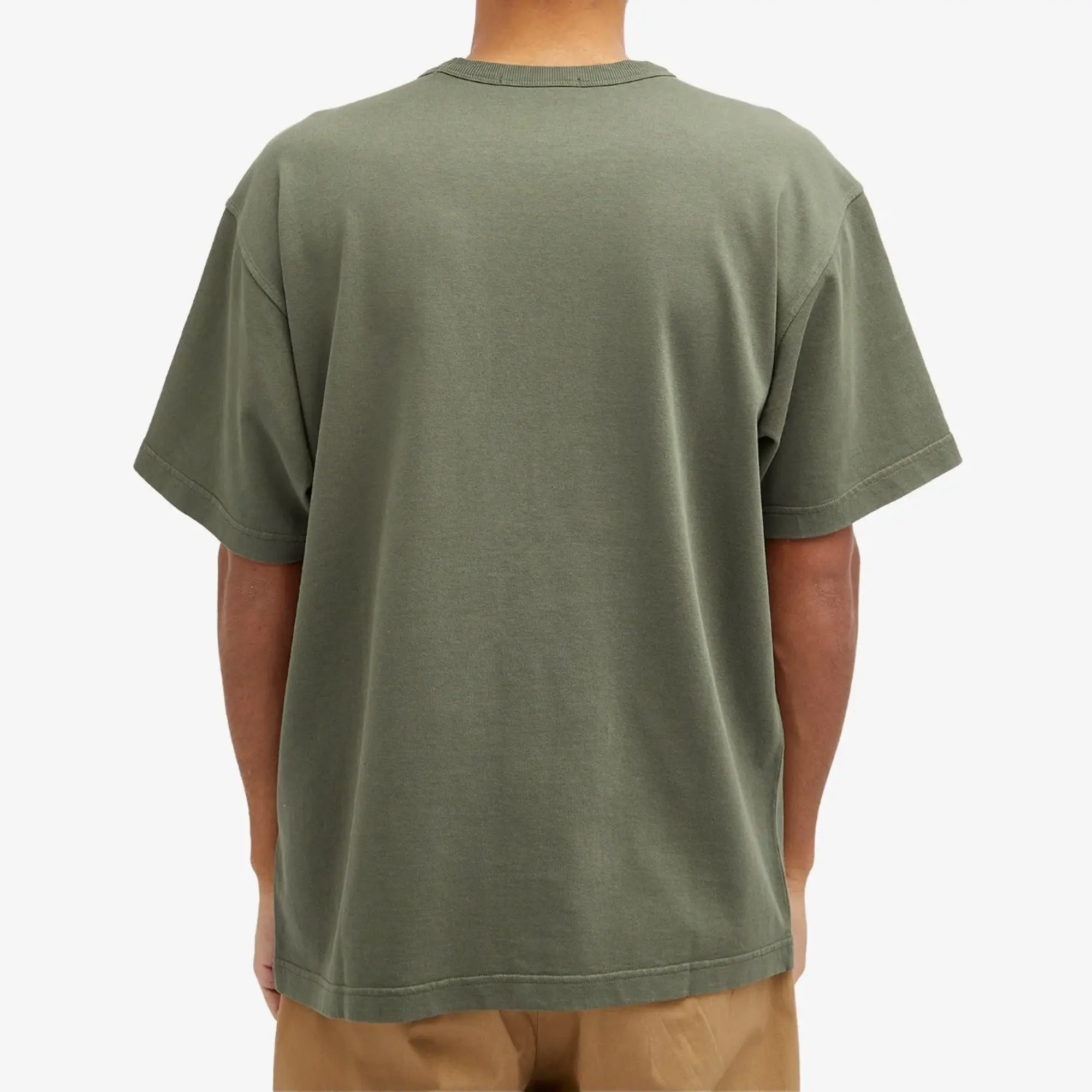 Stone Island Men's Pocket Detail Logo T-Shirt Musk