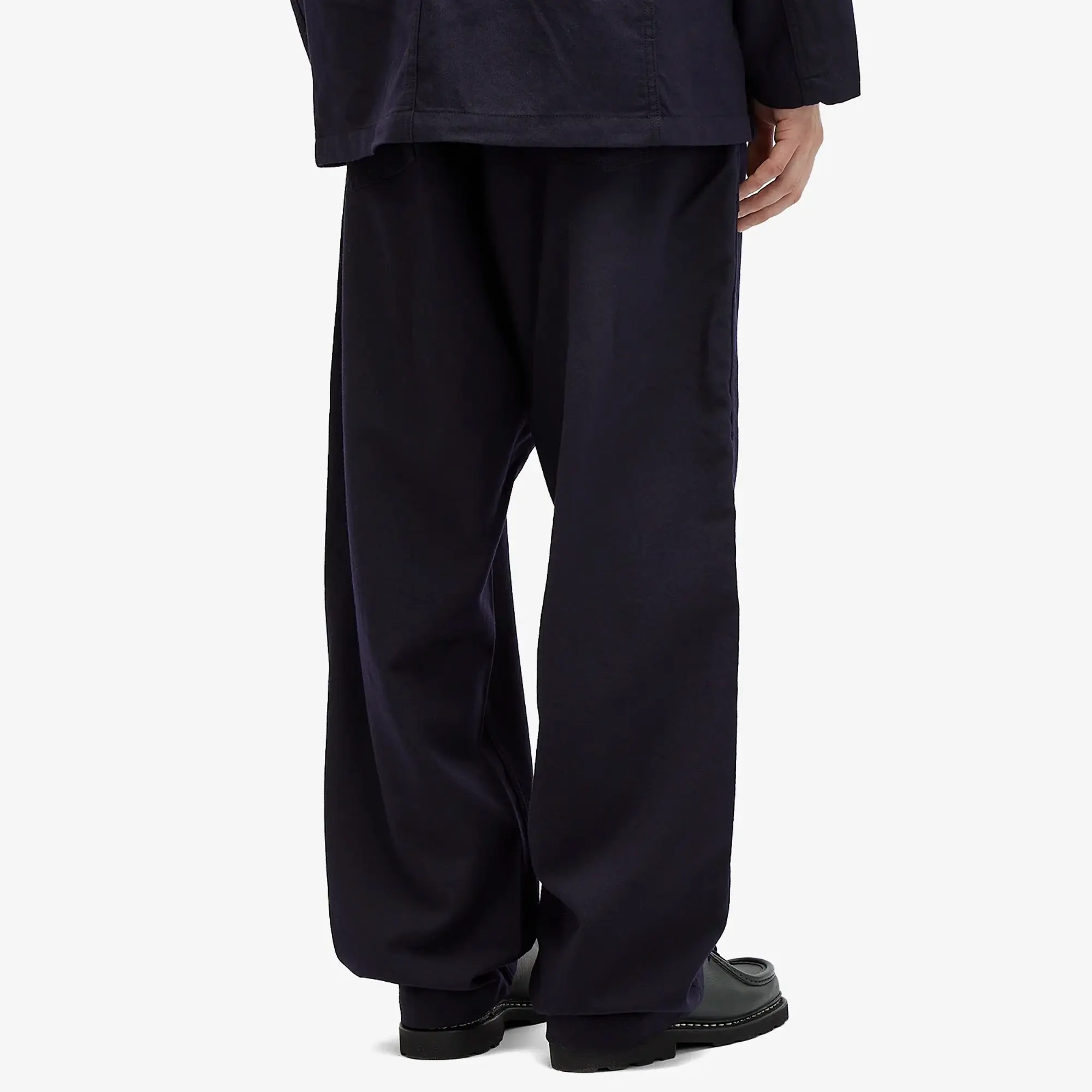 Engineered Garments Men's Fatigue Pant Dark Navy Wool Serge