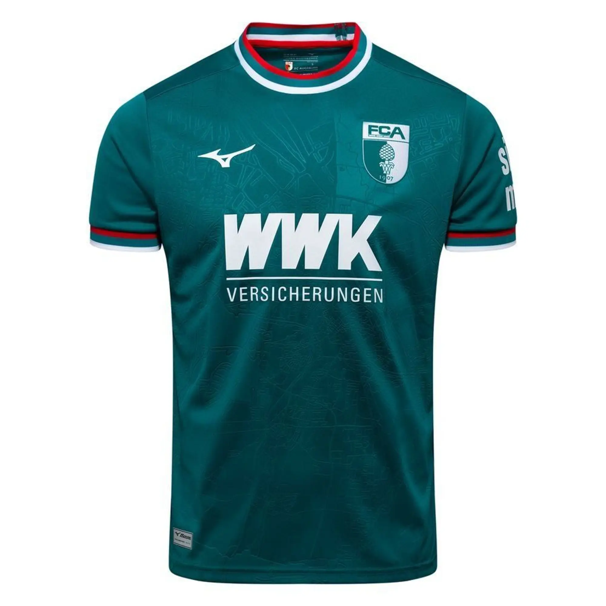 Mizuno FC Augsburg Mens SS Away Shirt 2024/25