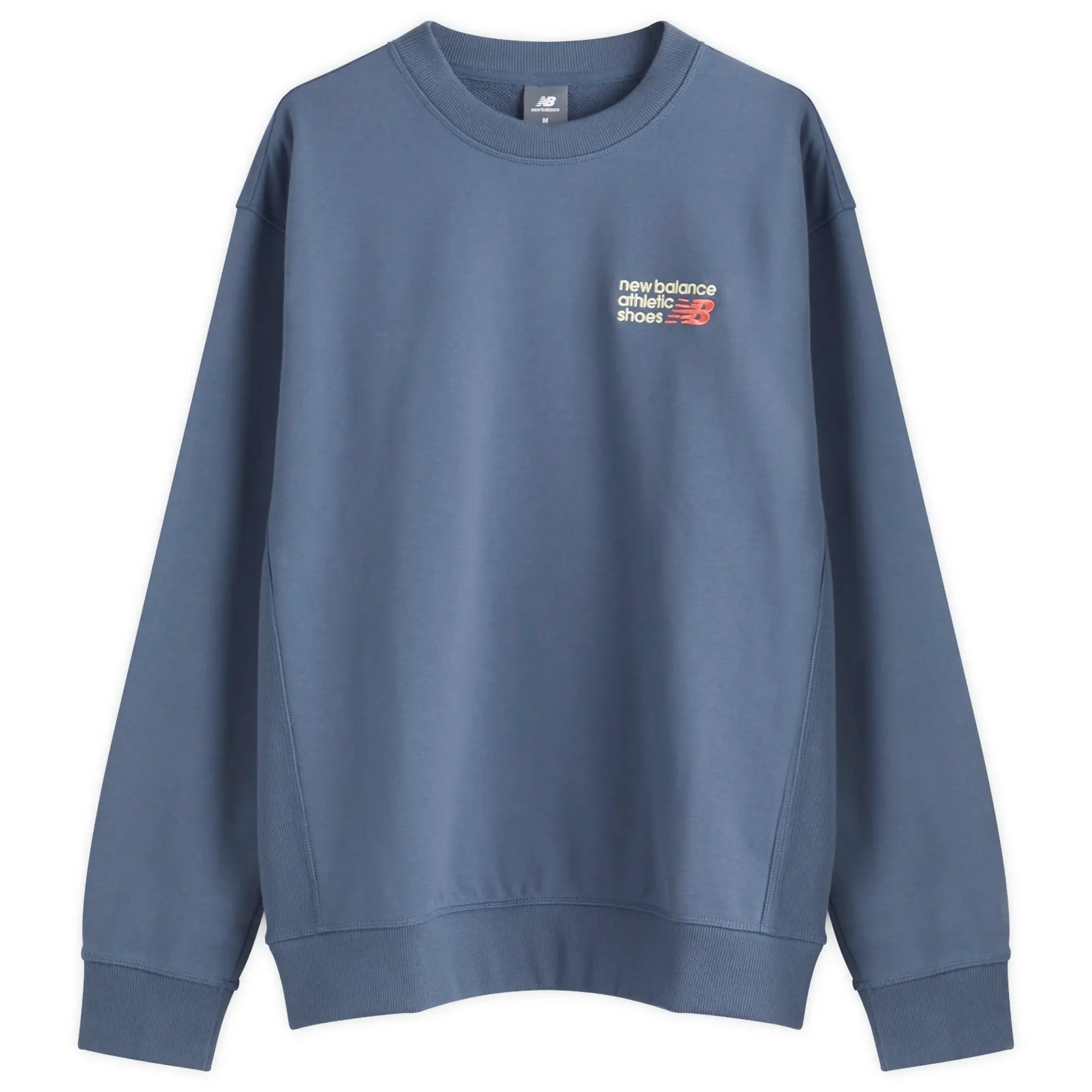 New Balance Athletics Premium Logo Crew Sweat Vintage Indigo