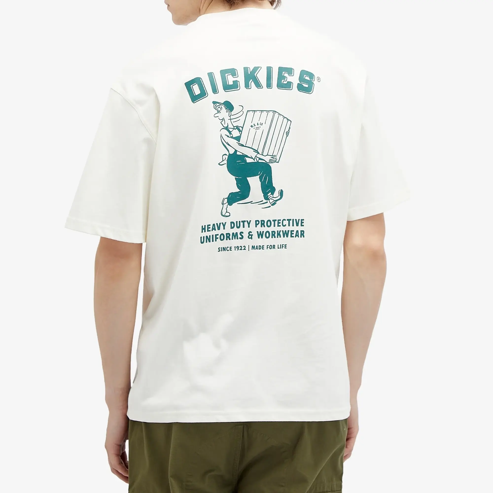 T-Shirt Dickies Dickies Builder Short Sleeve Tee Cloud L