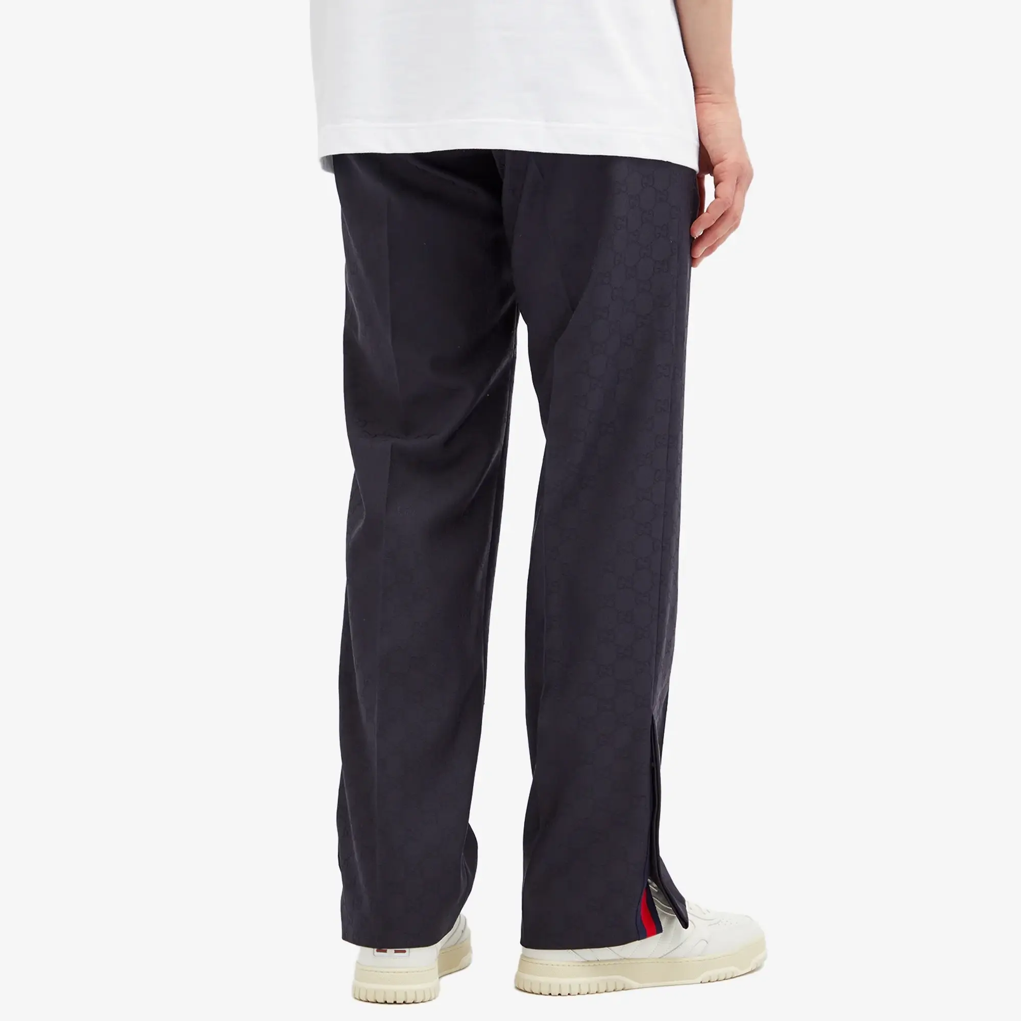 Gucci Men's Jacquard GG Trousers Ink