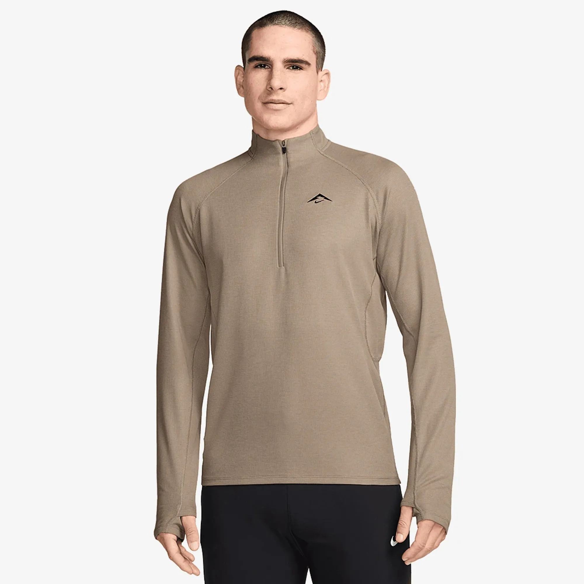 Nike Dri FIT Trail 1 2 Zip Midlayer Top
