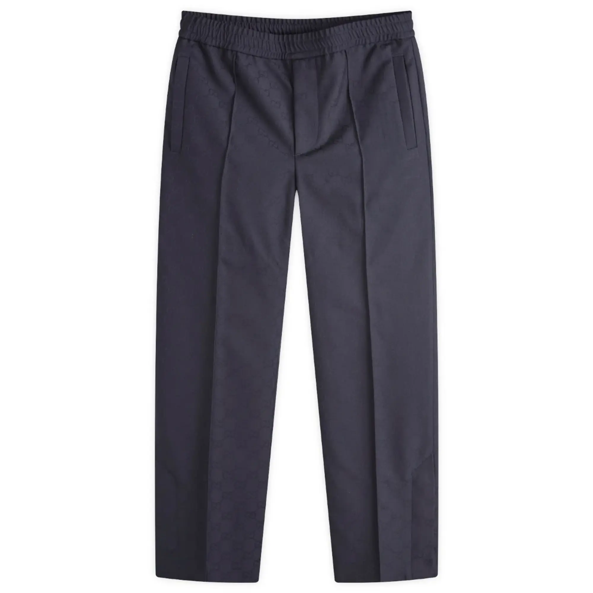 Gucci Men's Jacquard GG Trousers Ink Mix
