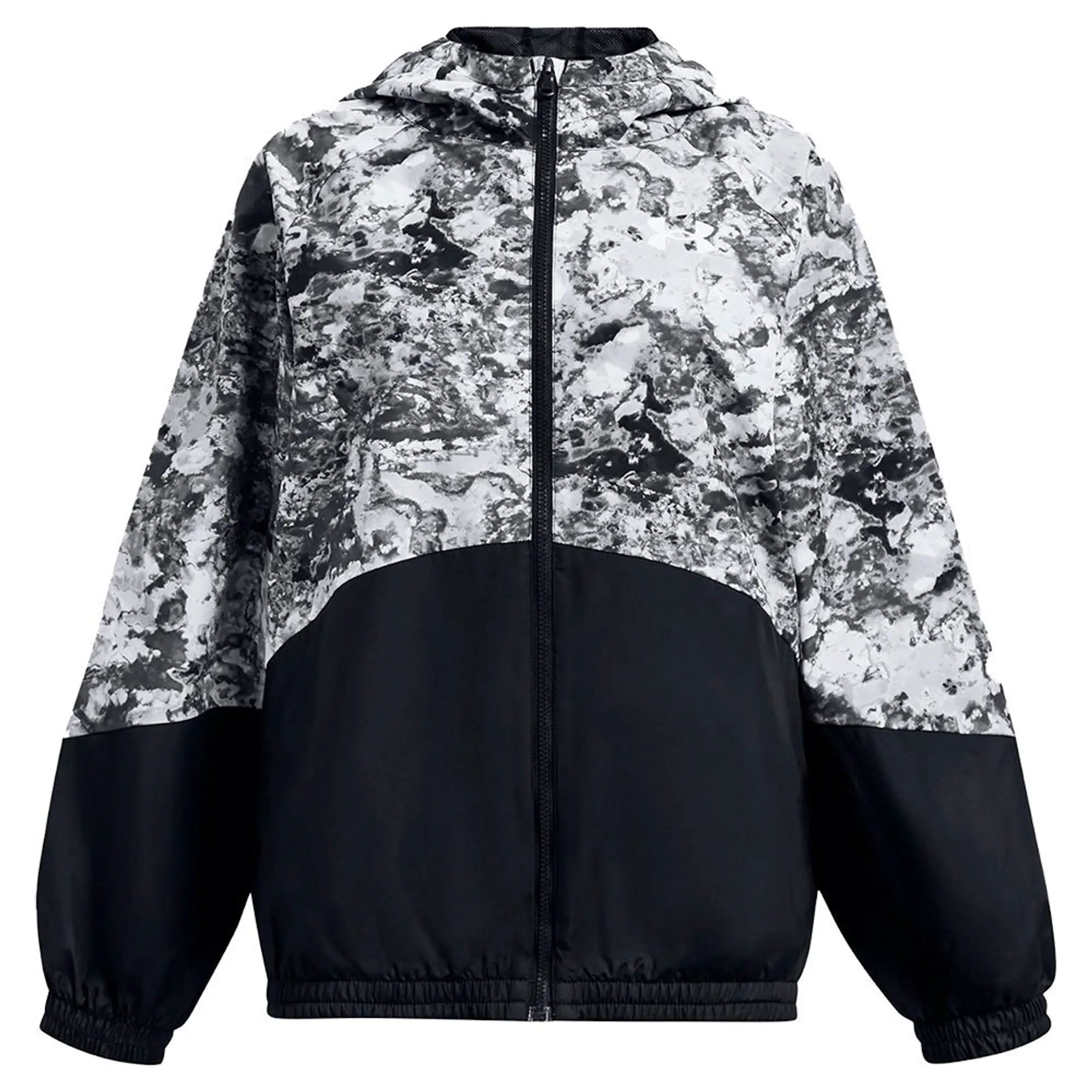 Under Armour Woven Zip Jacket Juniors - Black