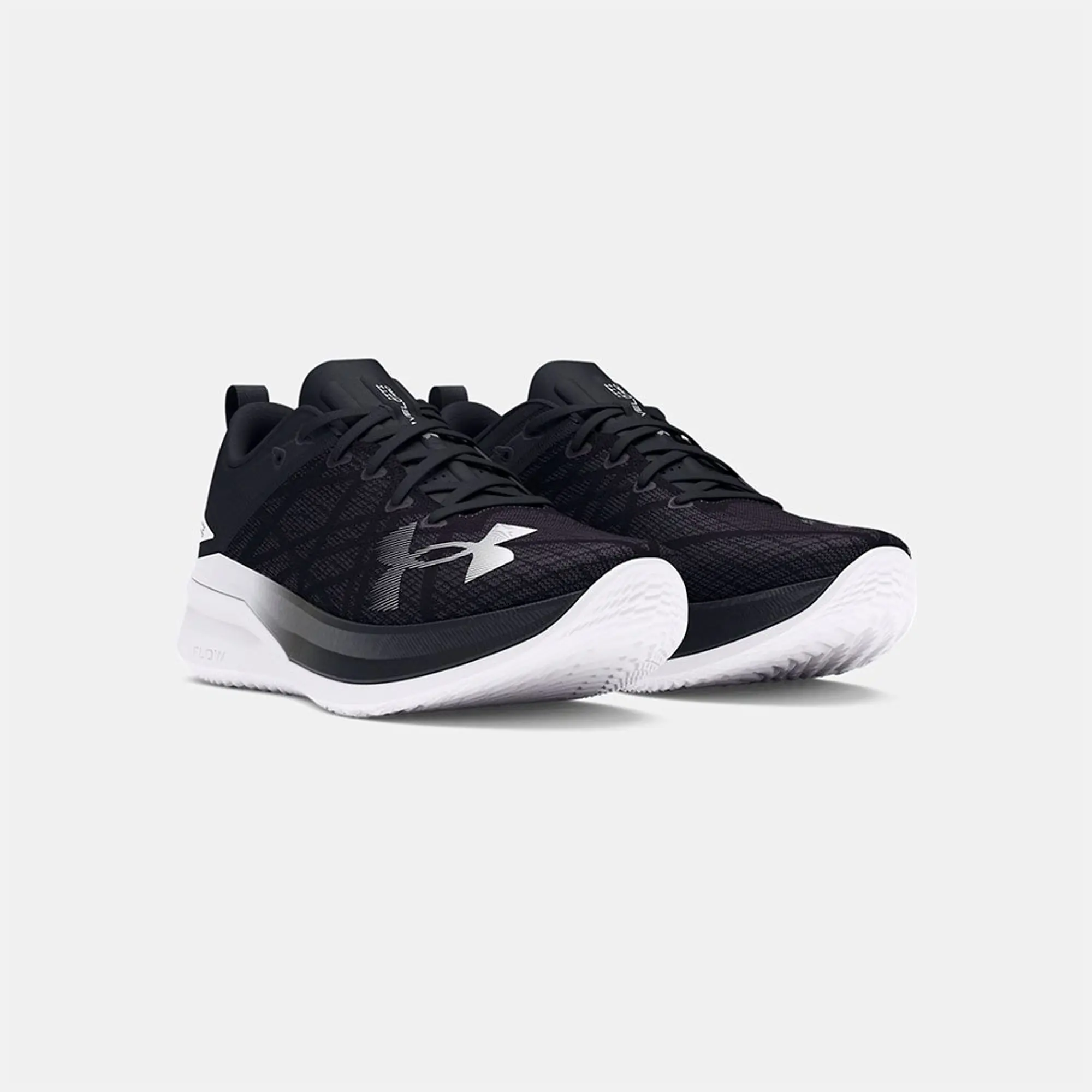 Unisex  Under Armour  Velociti Pro Running Shoes Black / Anthracite / White 10.5
