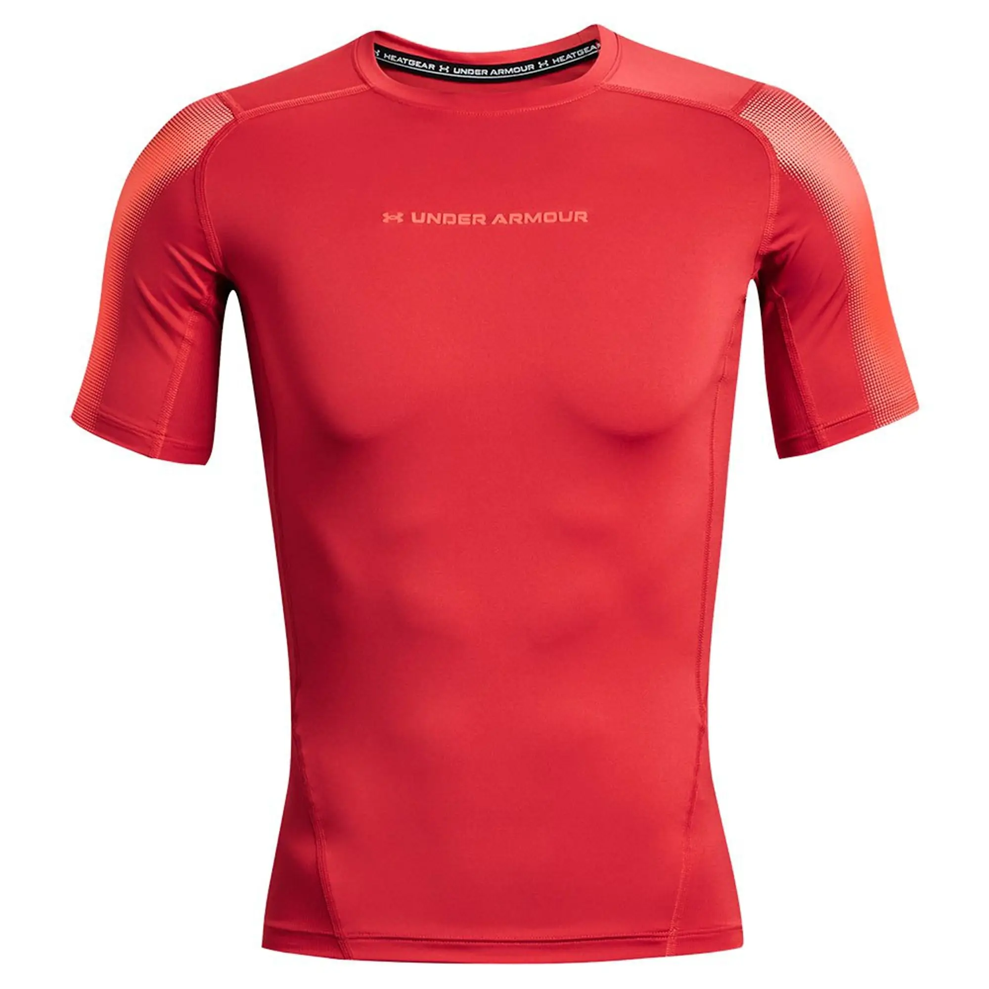 Under Armour Armour Ua Hg Novelty Ss Baselayer Top Mens - Grey