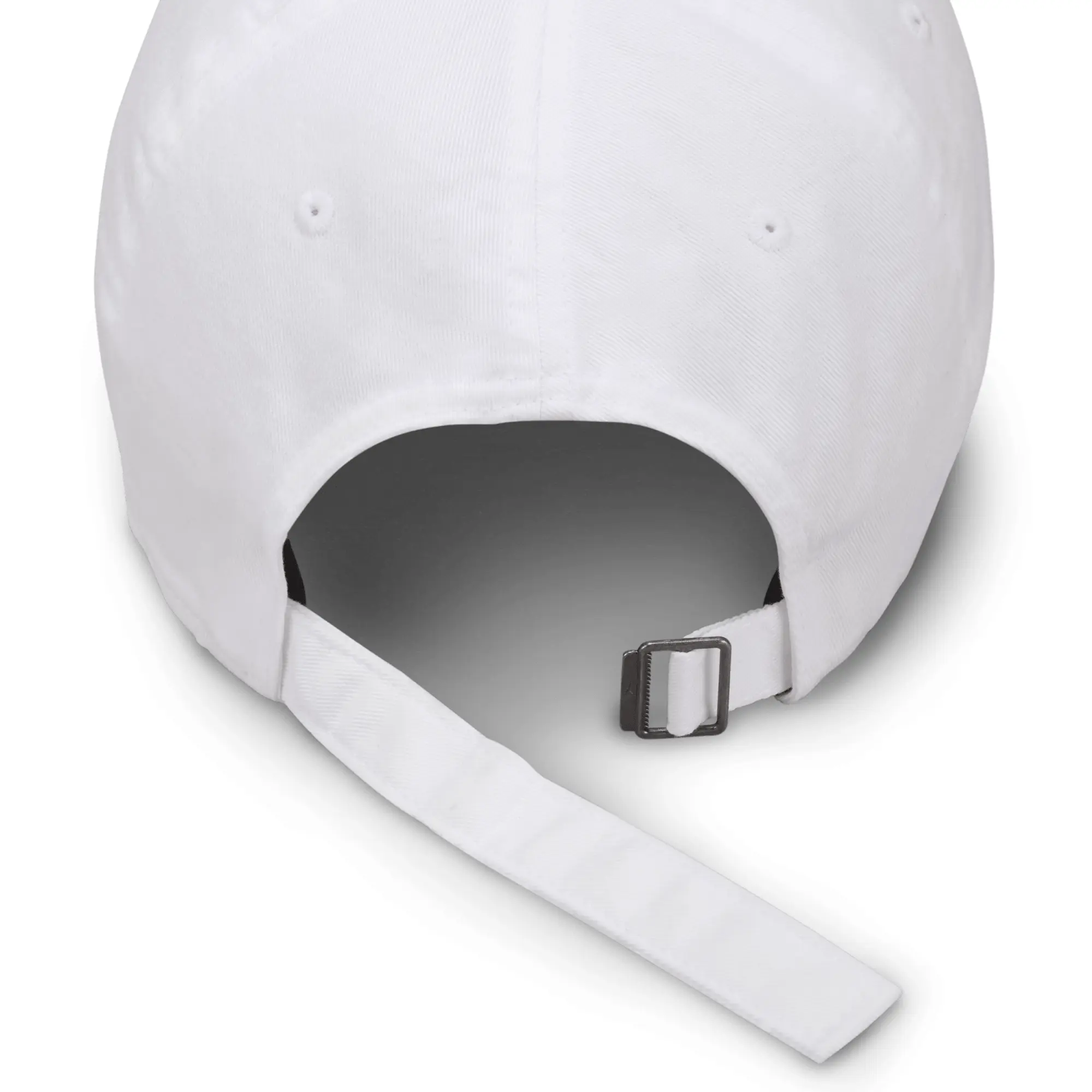 Nike Jordan Club Unstructured Curved-Bill Hat - White - Cotton