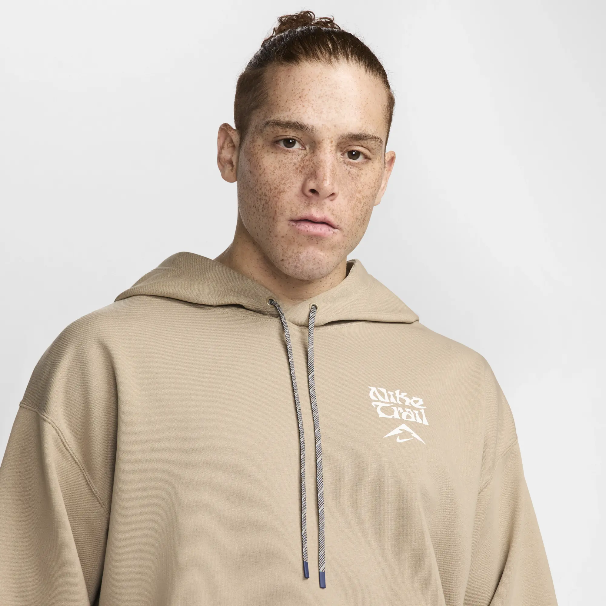 Nike Dri-FIT Running Hoodie, Beige