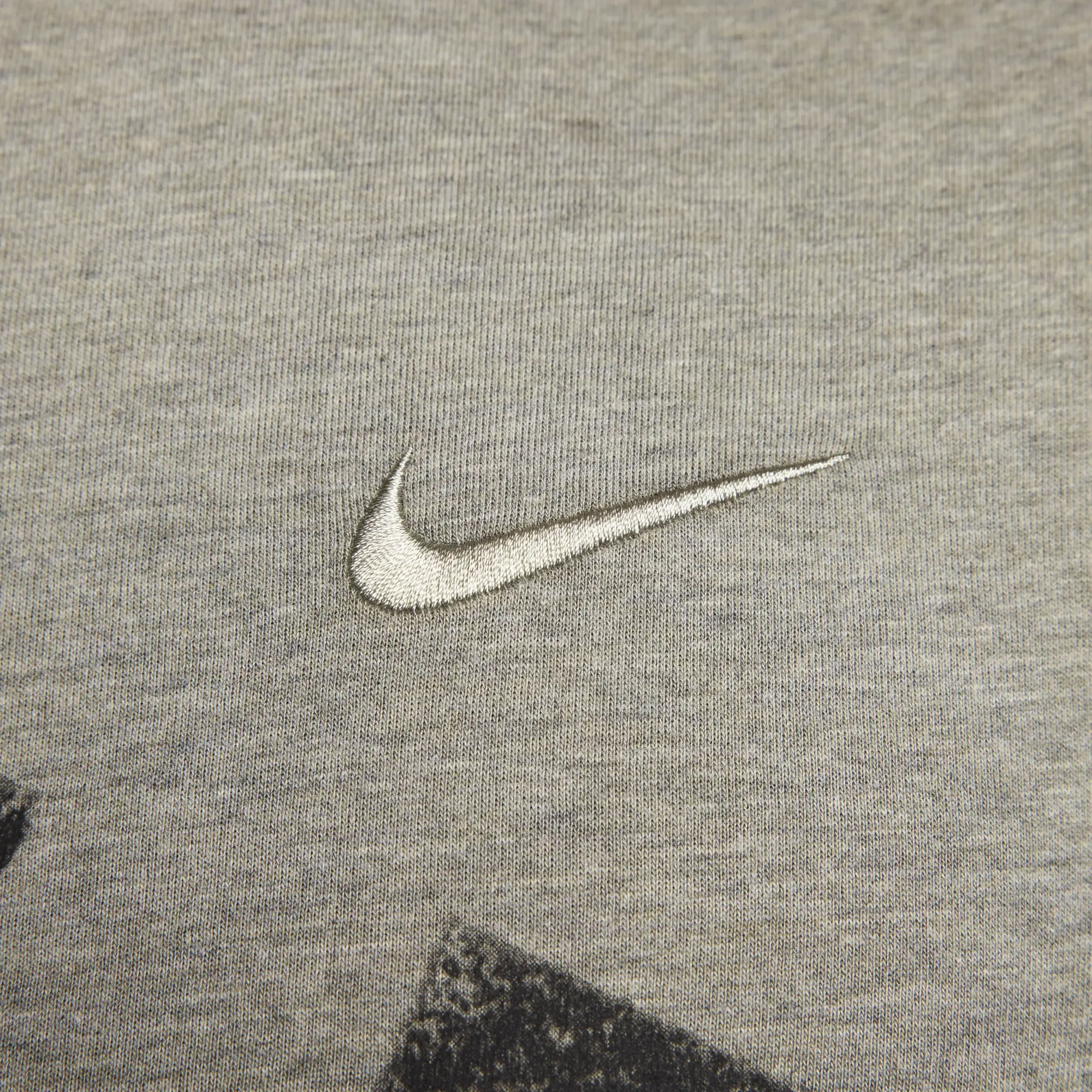 Nike Primary Swoosh Men's Dri-FIT Short-Sleeve Versatile Top - Grey - Cotton/Polyester