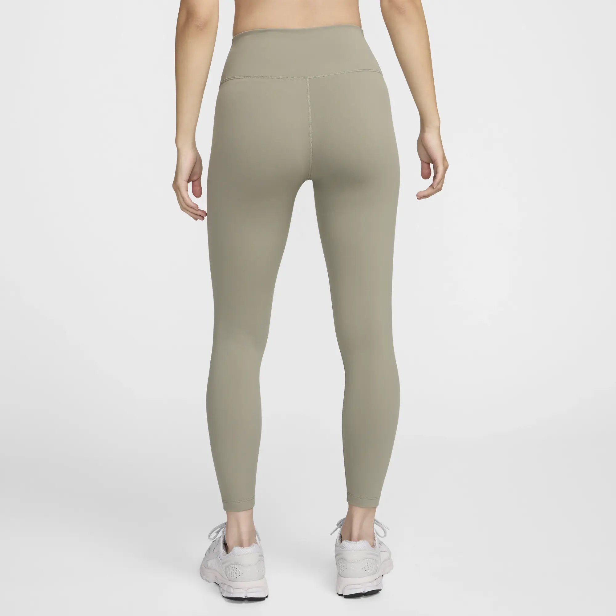 Nike One Women's High-Waisted 7/8 Leggings - Green - Recycled Polyester Minimum