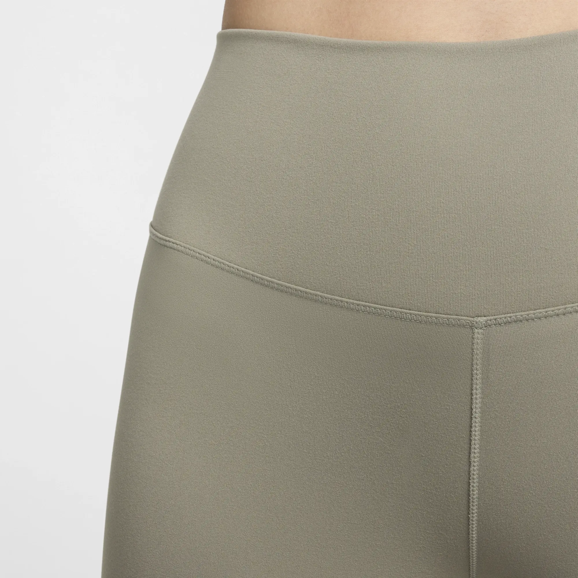 Nike One Women's High-Waisted 7/8 Leggings - Green - Recycled Polyester Minimum