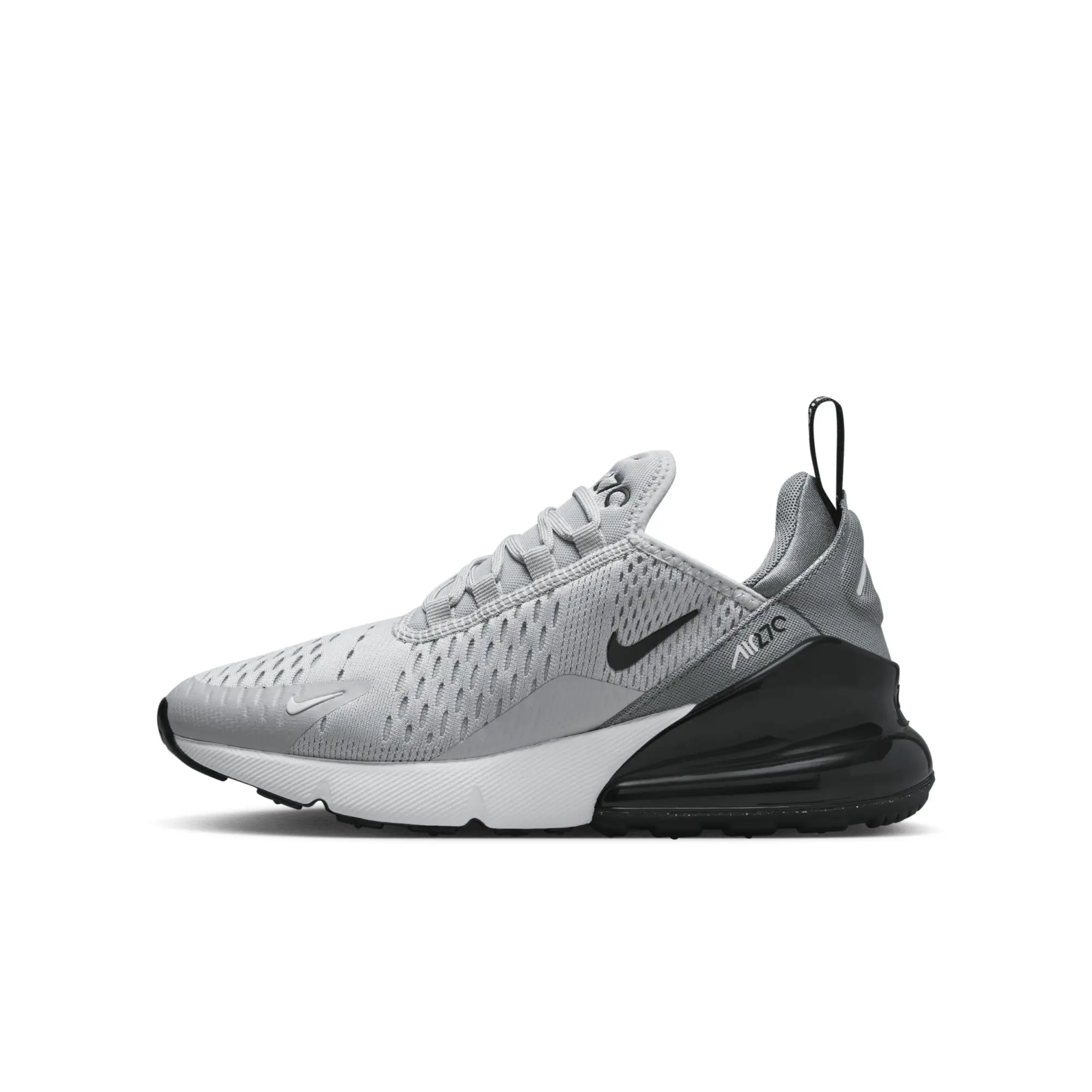 Black and white air max 270 junior best sale