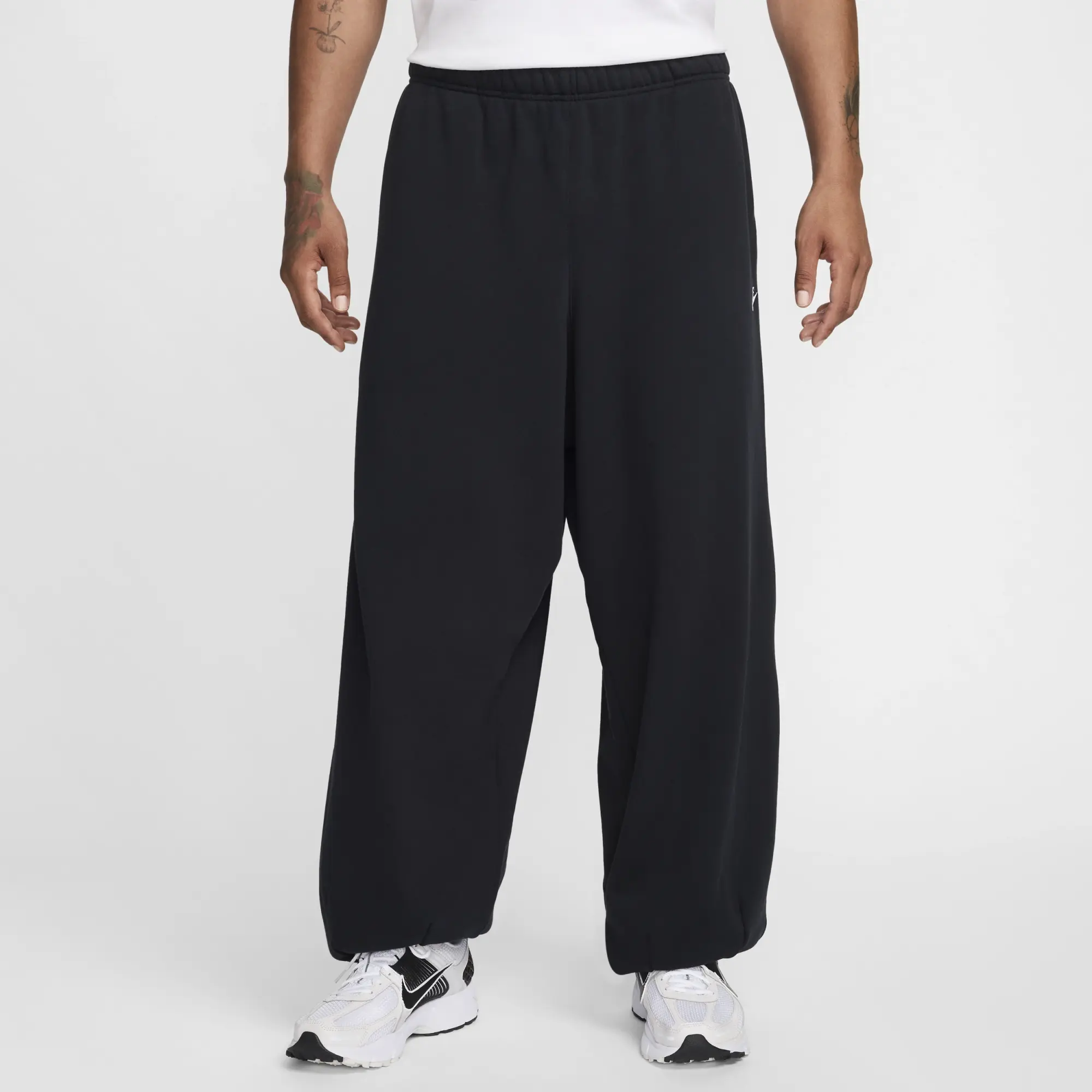 Nike Club Fleece Men's Oversized French Terry Trousers - Black - Fleece > Club Fleece