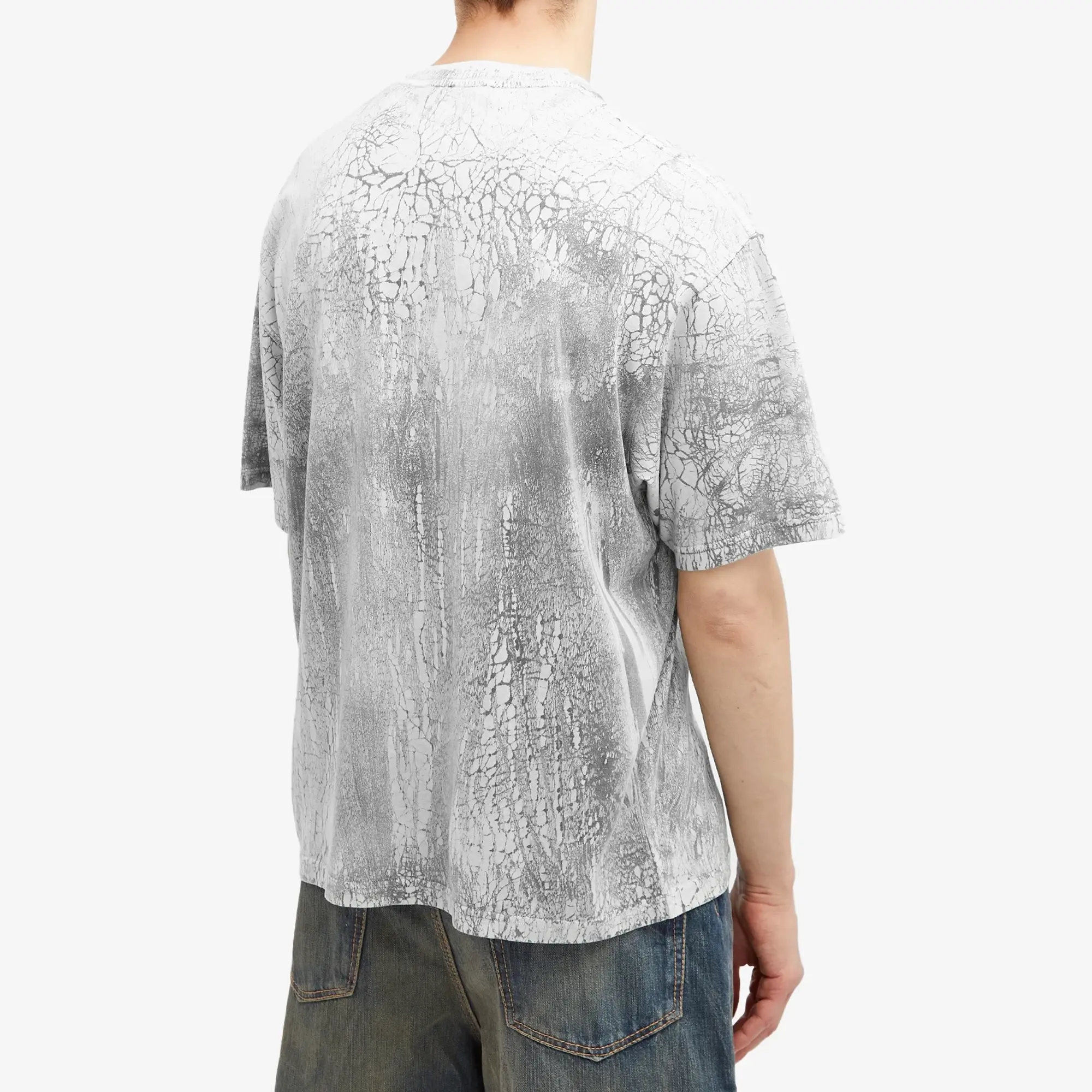 Acne Studios Exford Bow Logo T-Shirt - Faded Black