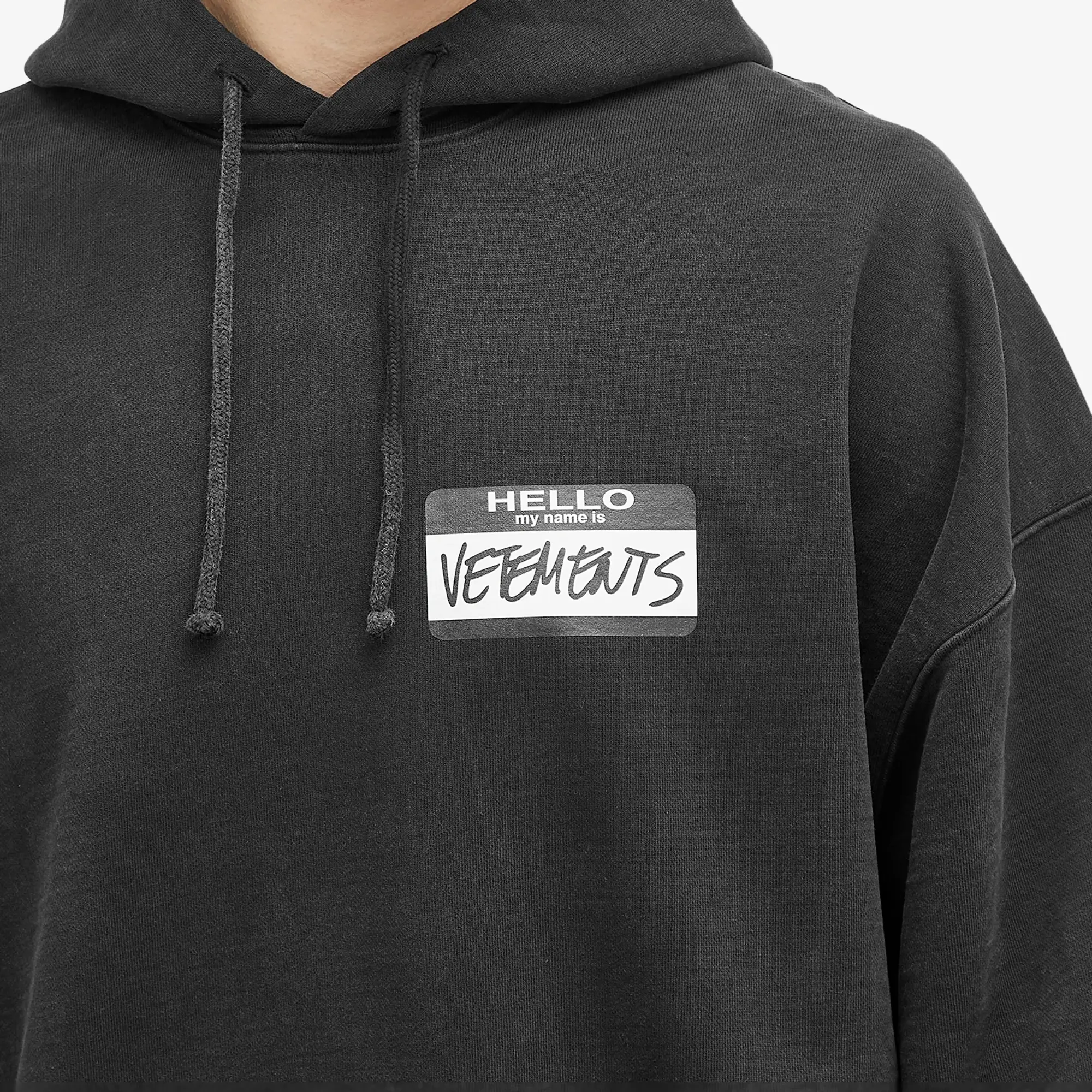 VETEMENTS Men's Hello My Name Is VETEMENTS Men's Hoodie VETEMENTS Men's Hello My Name Is VETEMENTS Men's Hoodie